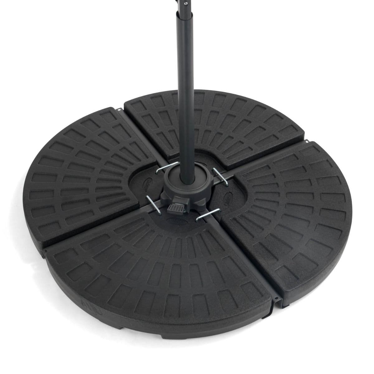 Cantilever Parasol Base Banana Umbrella Stand Fan Shape Water
