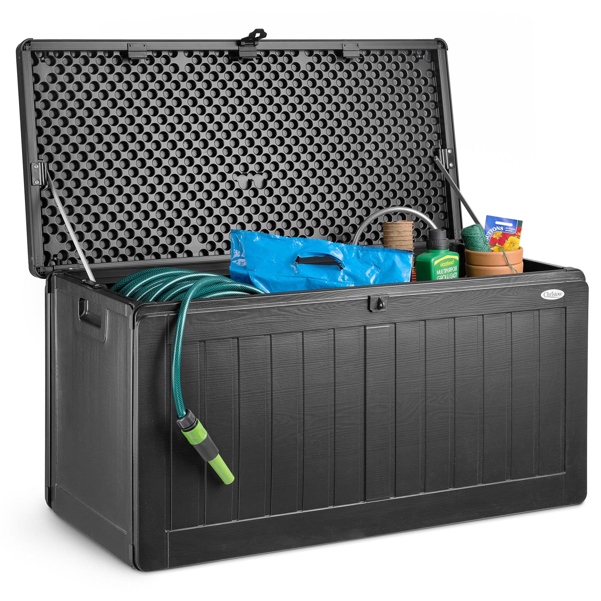Garden Storage Box Waterproof Outdoor Utility Cushion Tool Chest