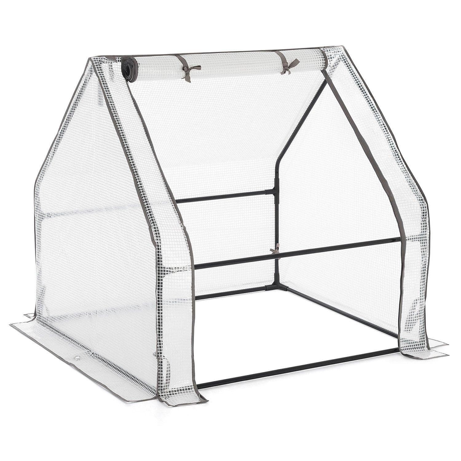 Growhouse Tunnel Greenhouse Large Garden Polytunnel Grow House 1 Section