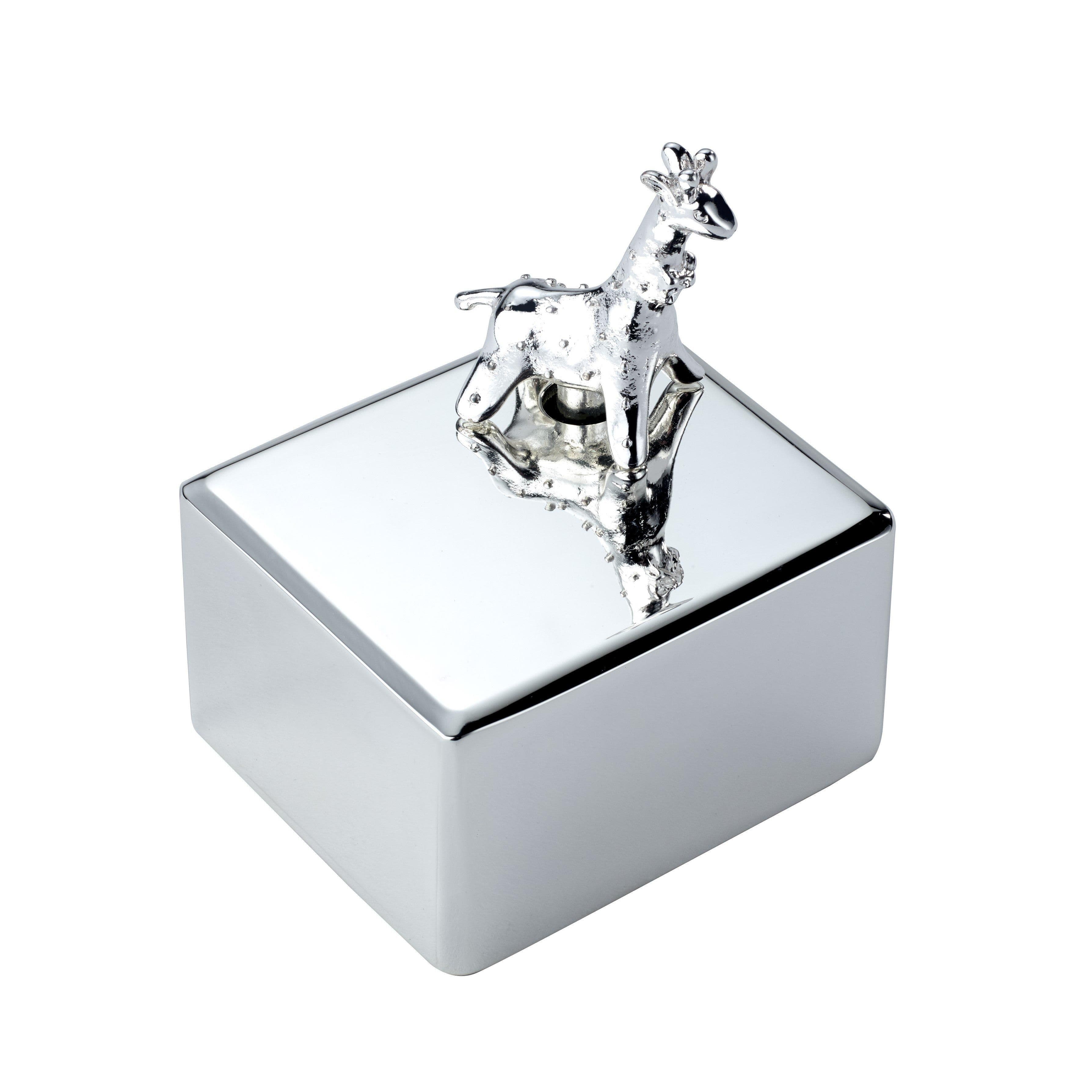 Bambino Giraffe Plated Music Box Luxury Gift