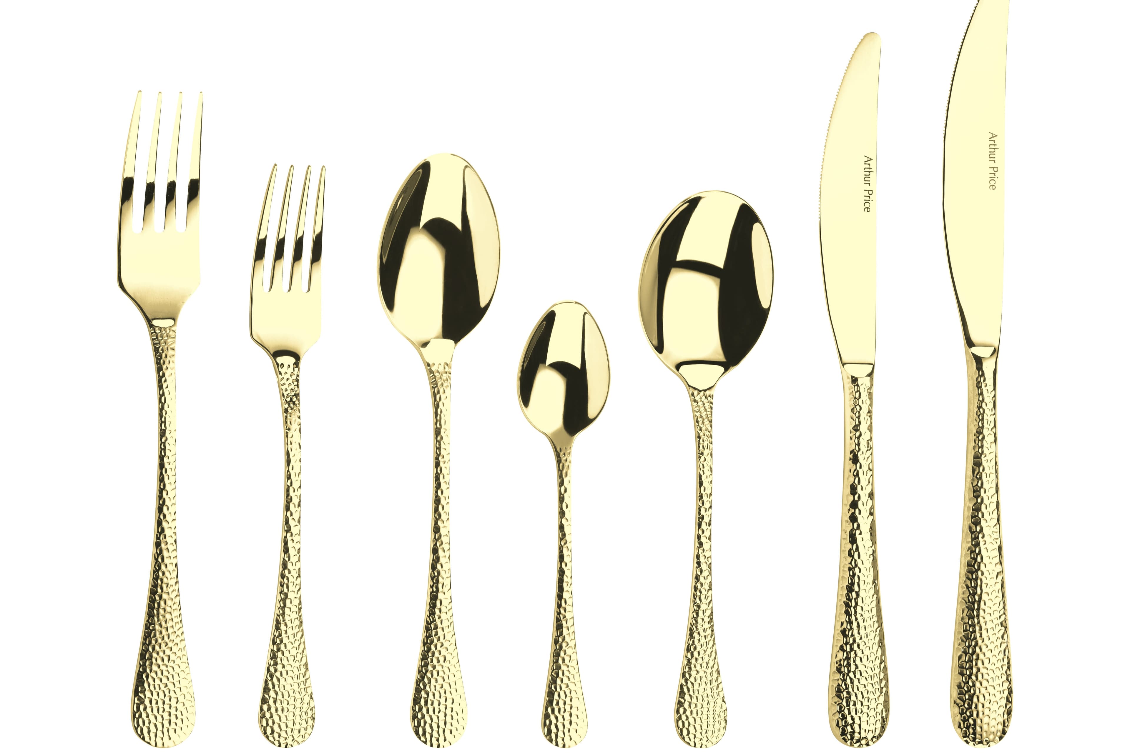 Champagne Avalon Stainless Steel 44 Piece 6 Person Gift Boxed Cutlery Set