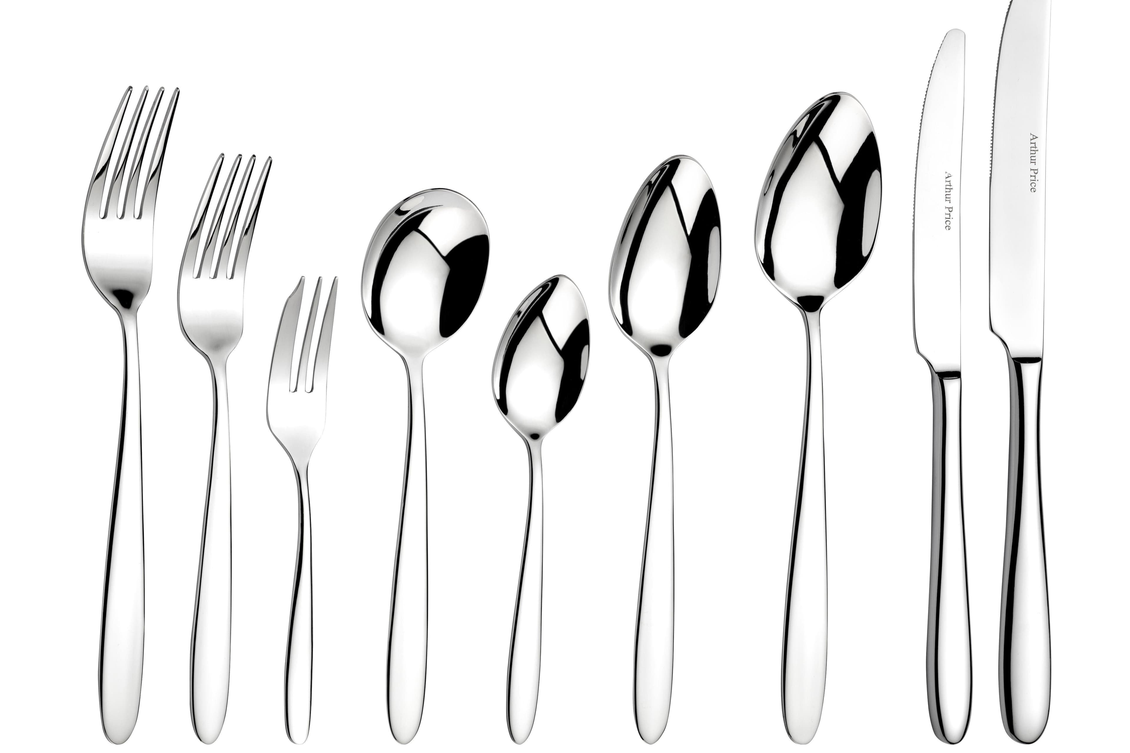 Pure Stainless Steel 76 Piece 8 Person Gift Boxed Cutlery Set