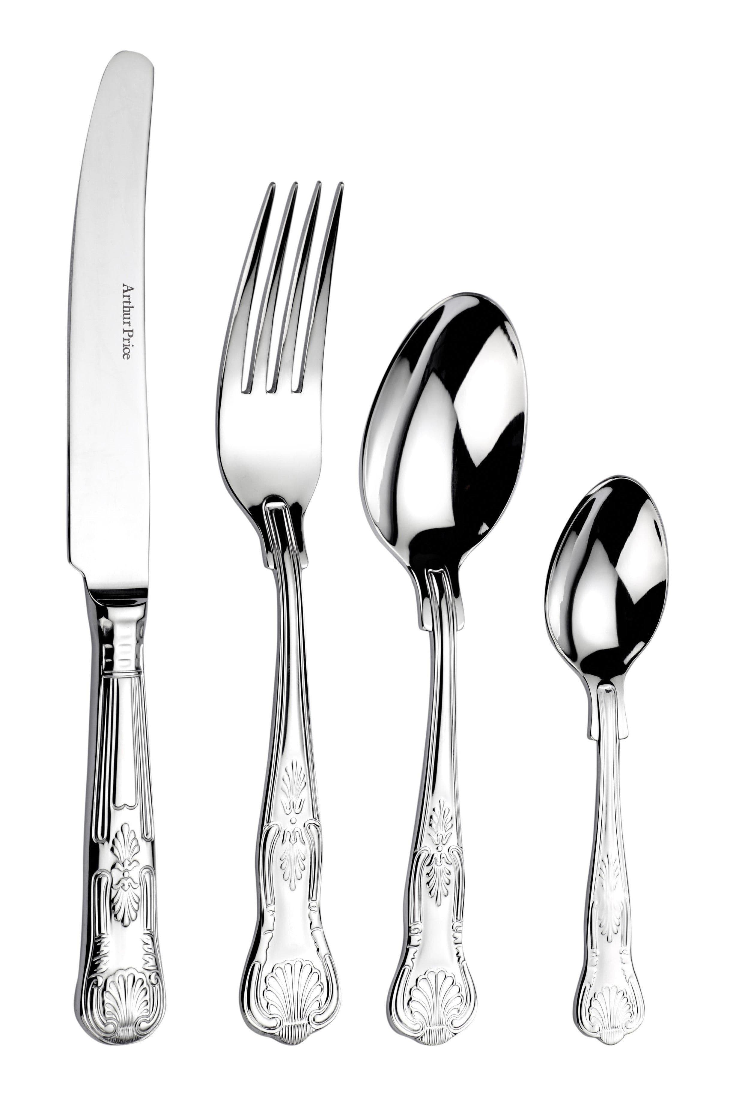 Kings Stainless Steel 32 Piece 8 Person Gift Boxed Cutlery Set