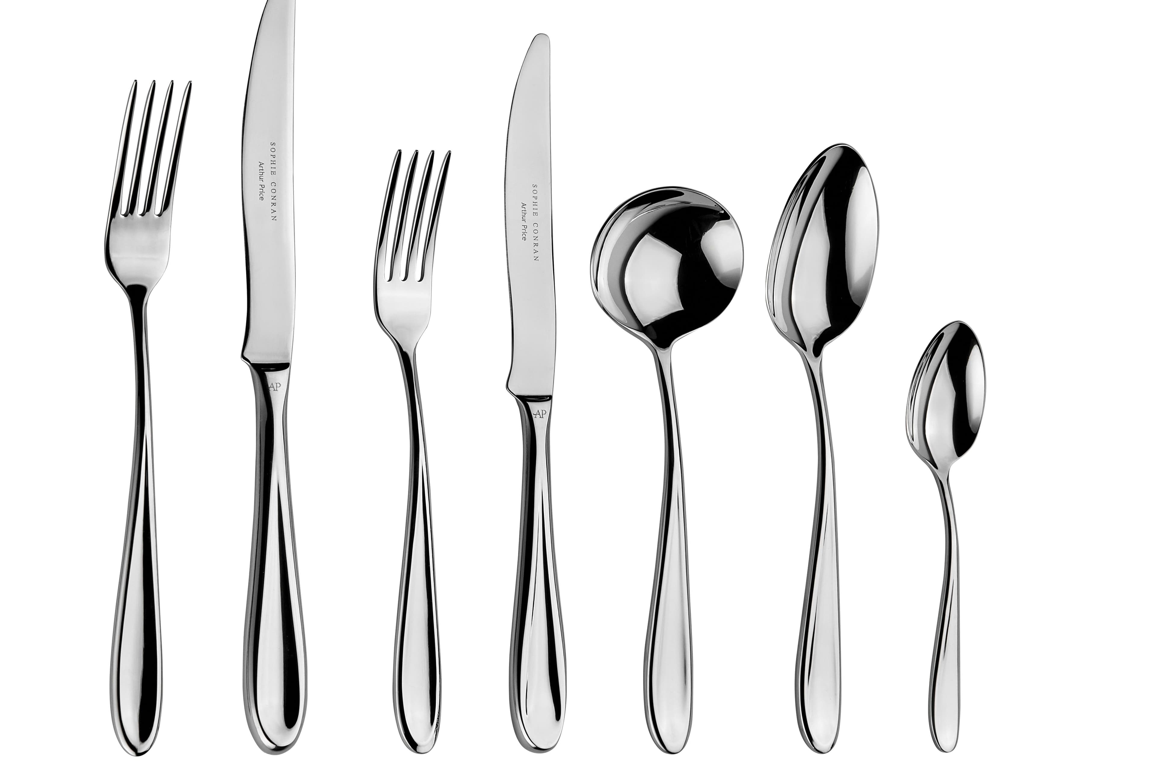 Sophie Conran Rivelin Stainless Steel 7 Piece Place Setting Gift Boxed Cutlery Set