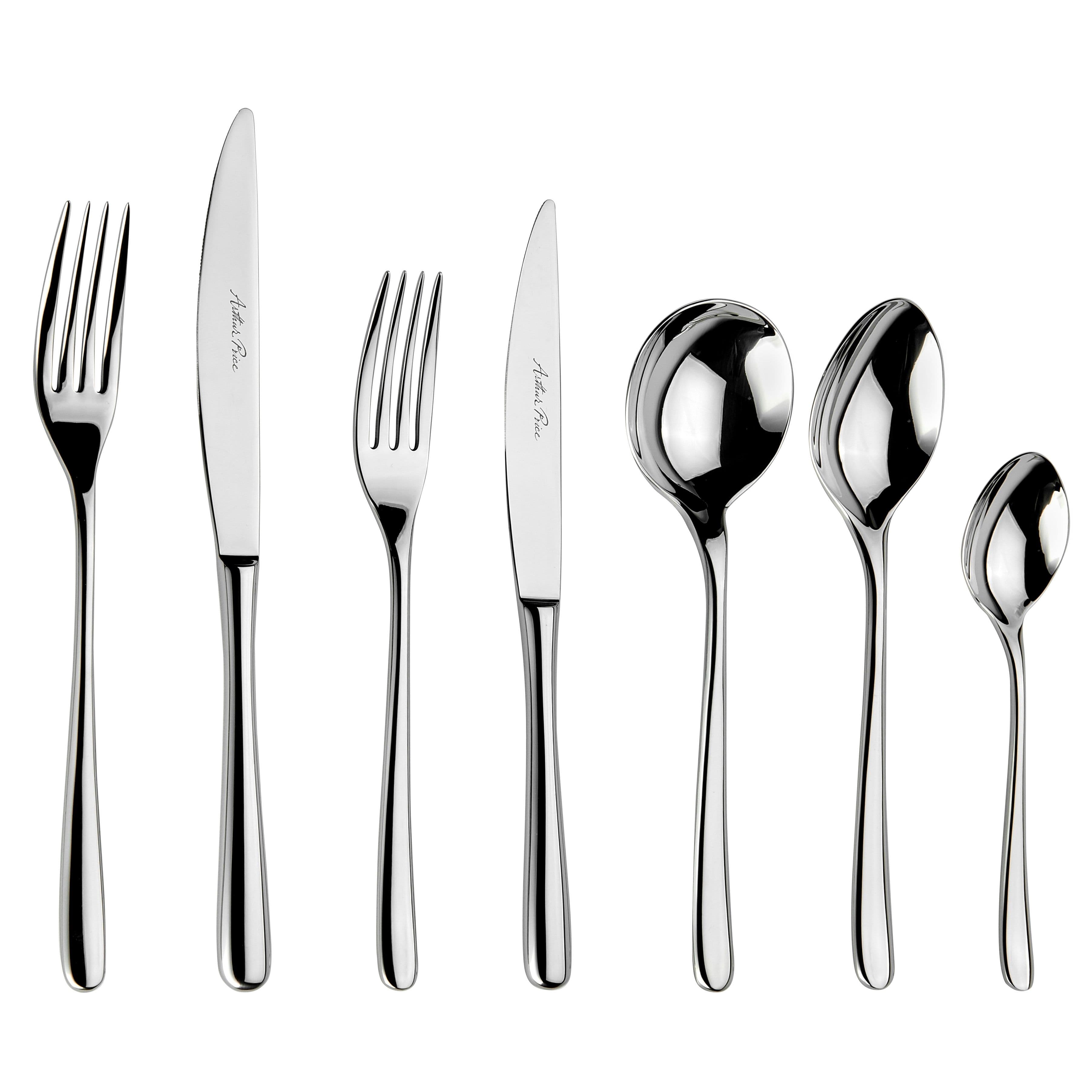 Signature Warwick Stainless Steel 56 Piece 8 Person Boxed Cutlery Set