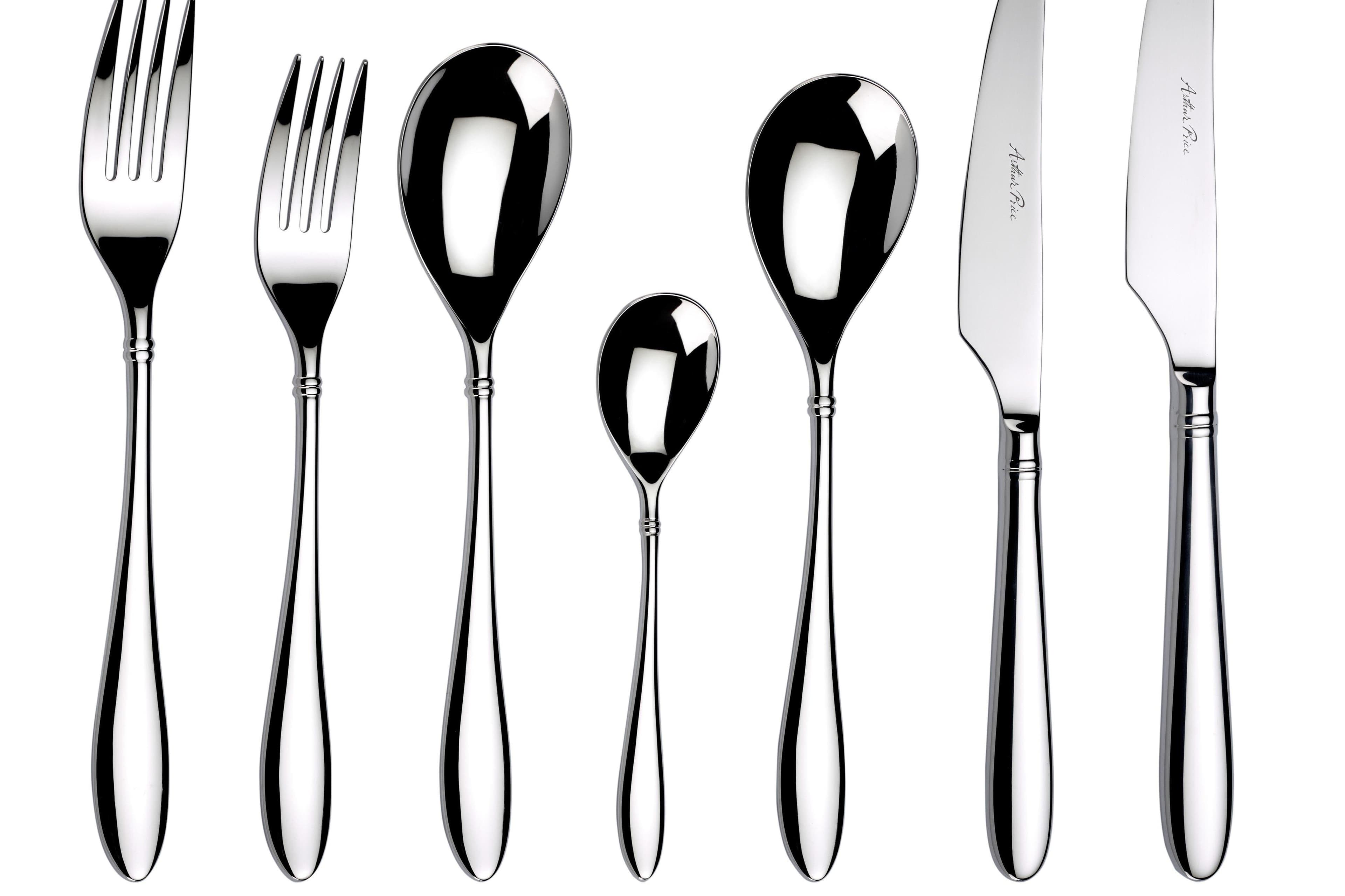 Signature Henley Stainless Steel 42 Piece 6 Person Boxed Cutlery Set