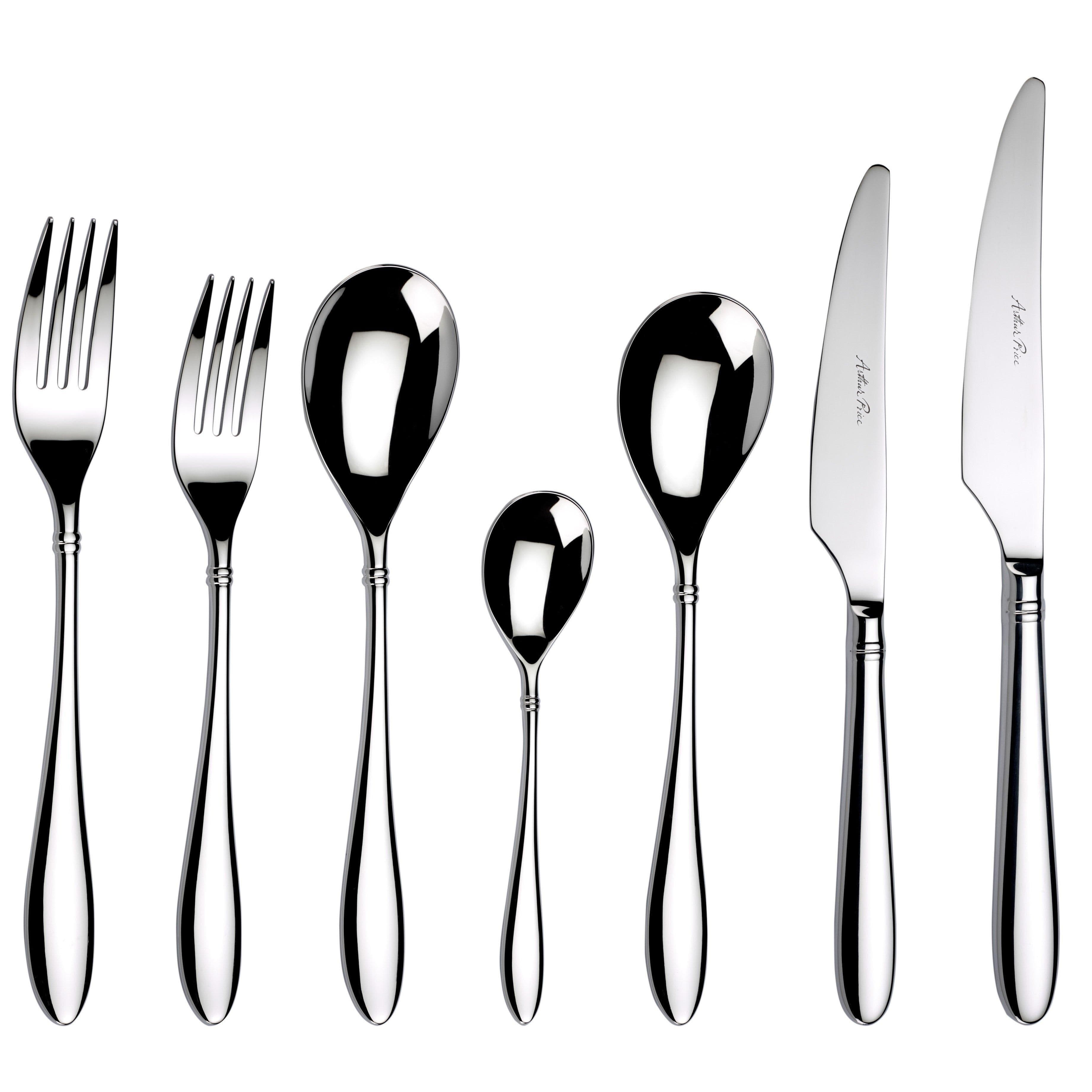 Signature Henley Stainless Steel 84 Piece 12 Person Boxed Cutlery Set