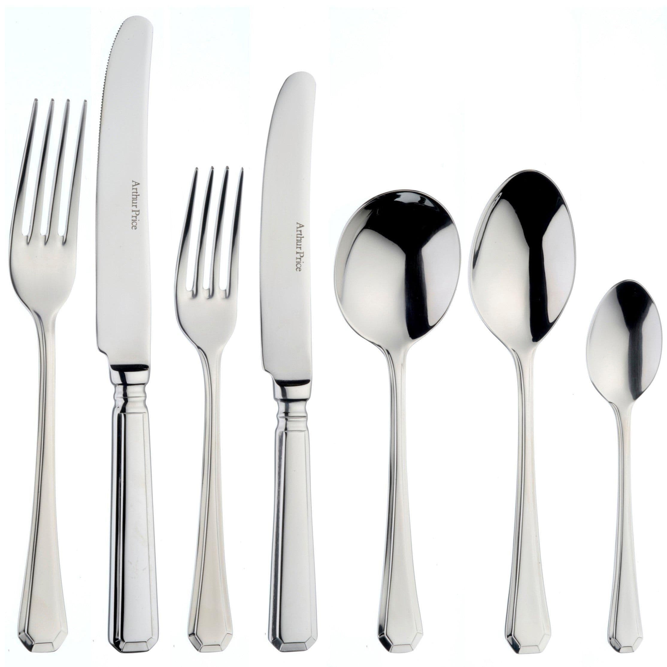 Grecian Stainless Steel 44 Piece 6 Person Canteen Cutlery Set