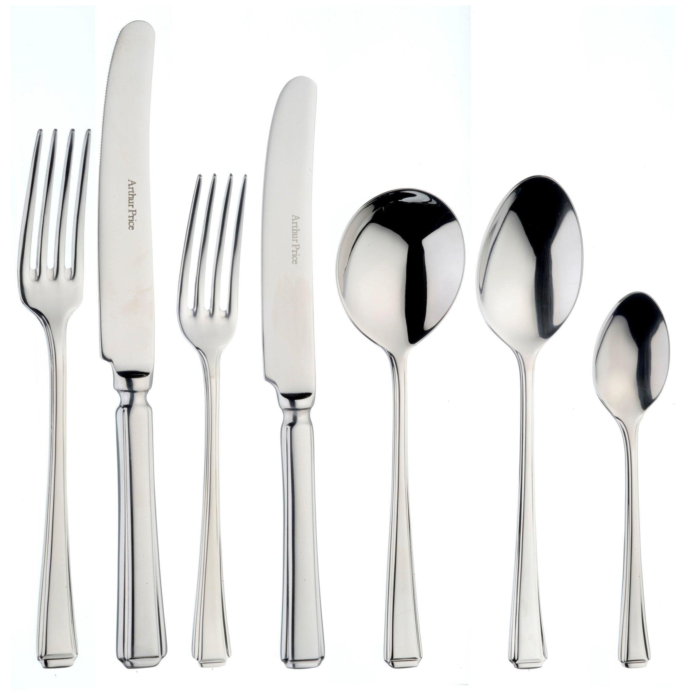 Harley Stainless Steel 7 Piece 1 Person Place Setting Boxed Cutlery Set