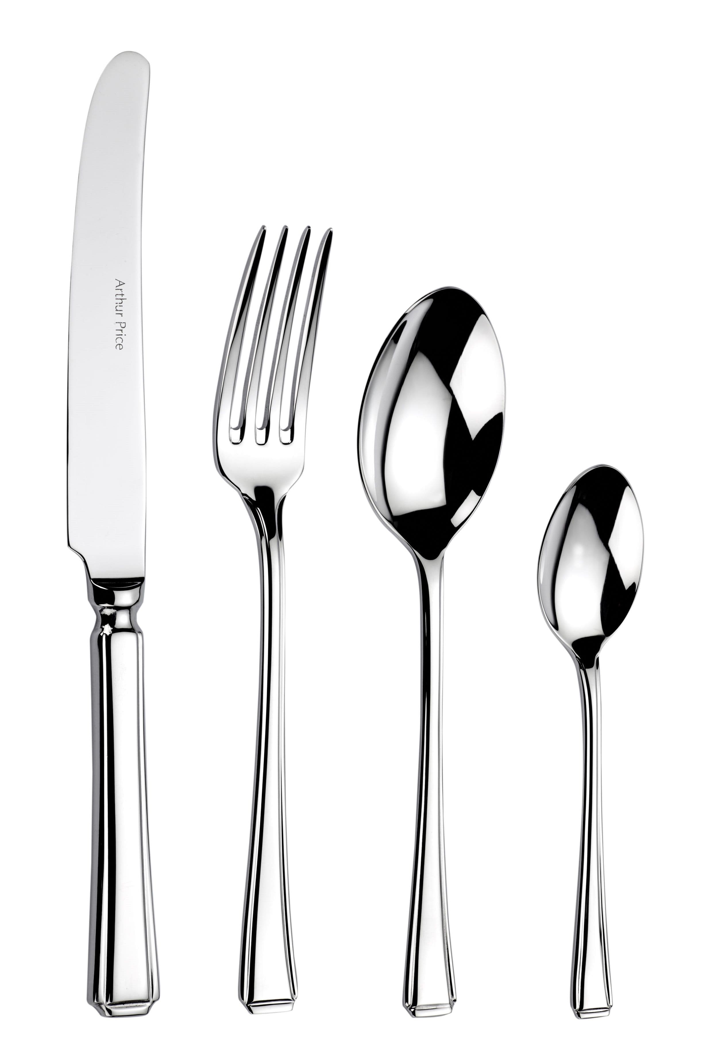 Harley Stainless Steel 24 Piece 6 Person Boxed Cutlery Set