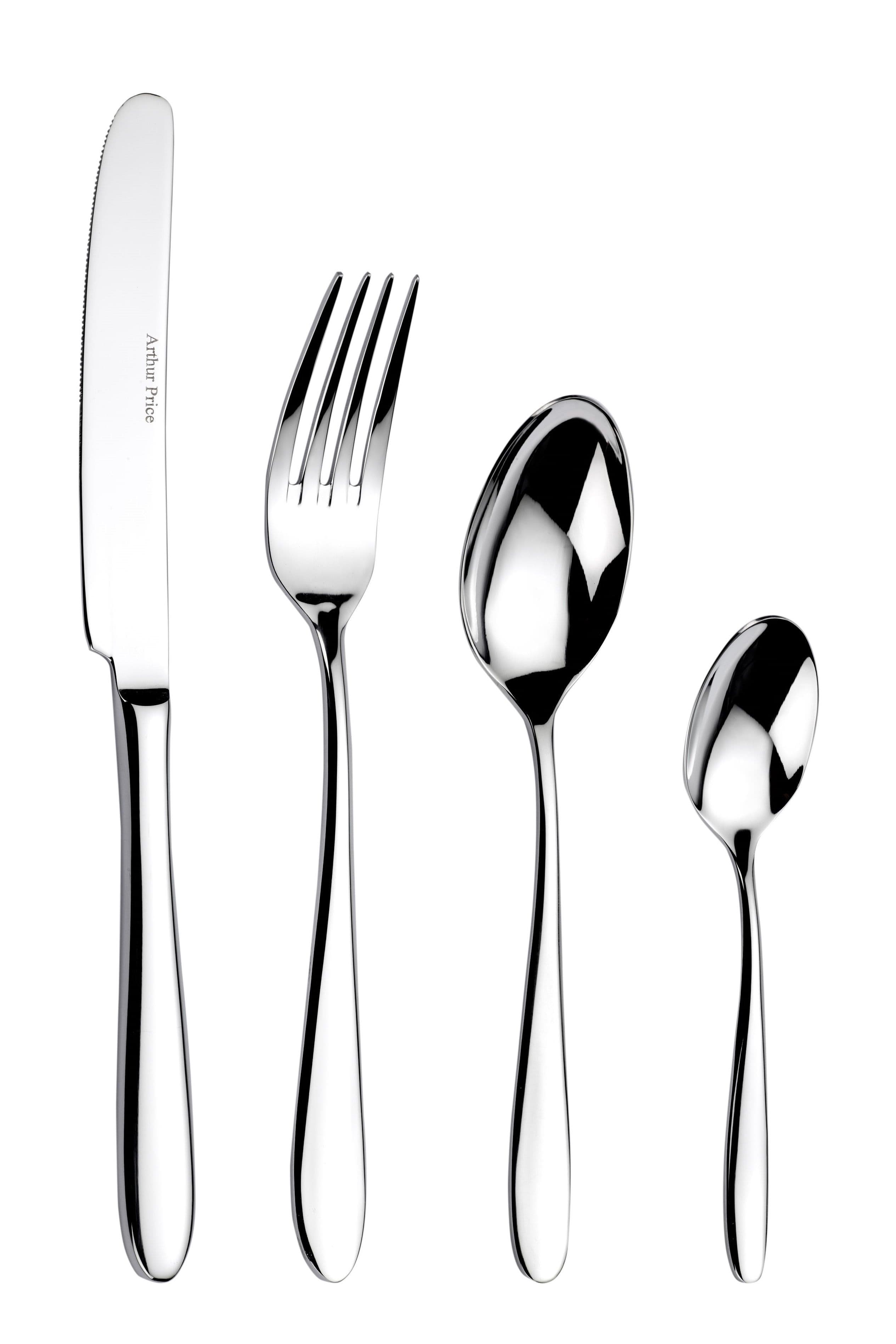 Willow Stainless Steel 24 Piece 6 Person Boxed Cutlery Set