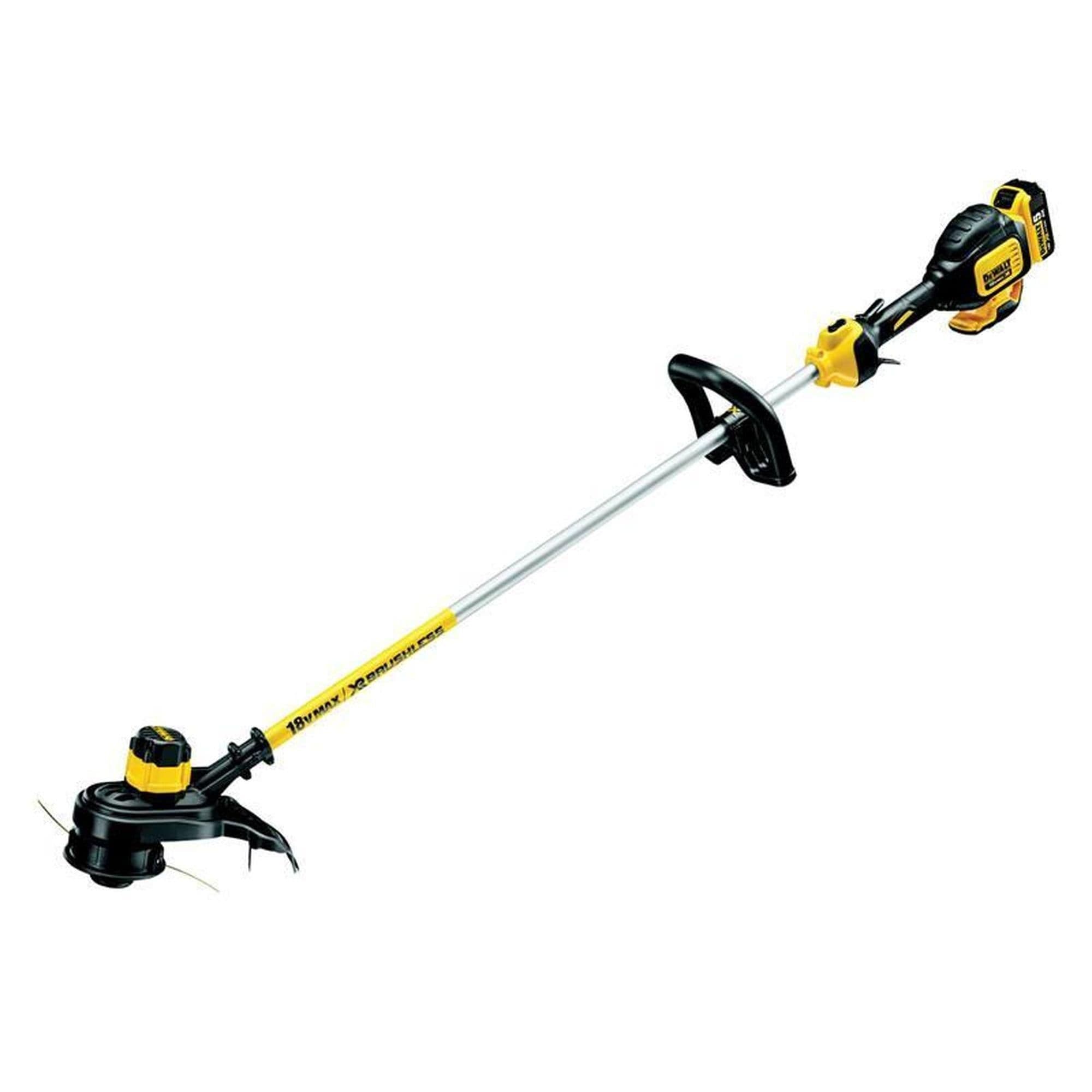 'Dcm561P1S' Xr Brushless Split Shaft String Trimmer 18V 1 X 5.0Ah Li-Ion