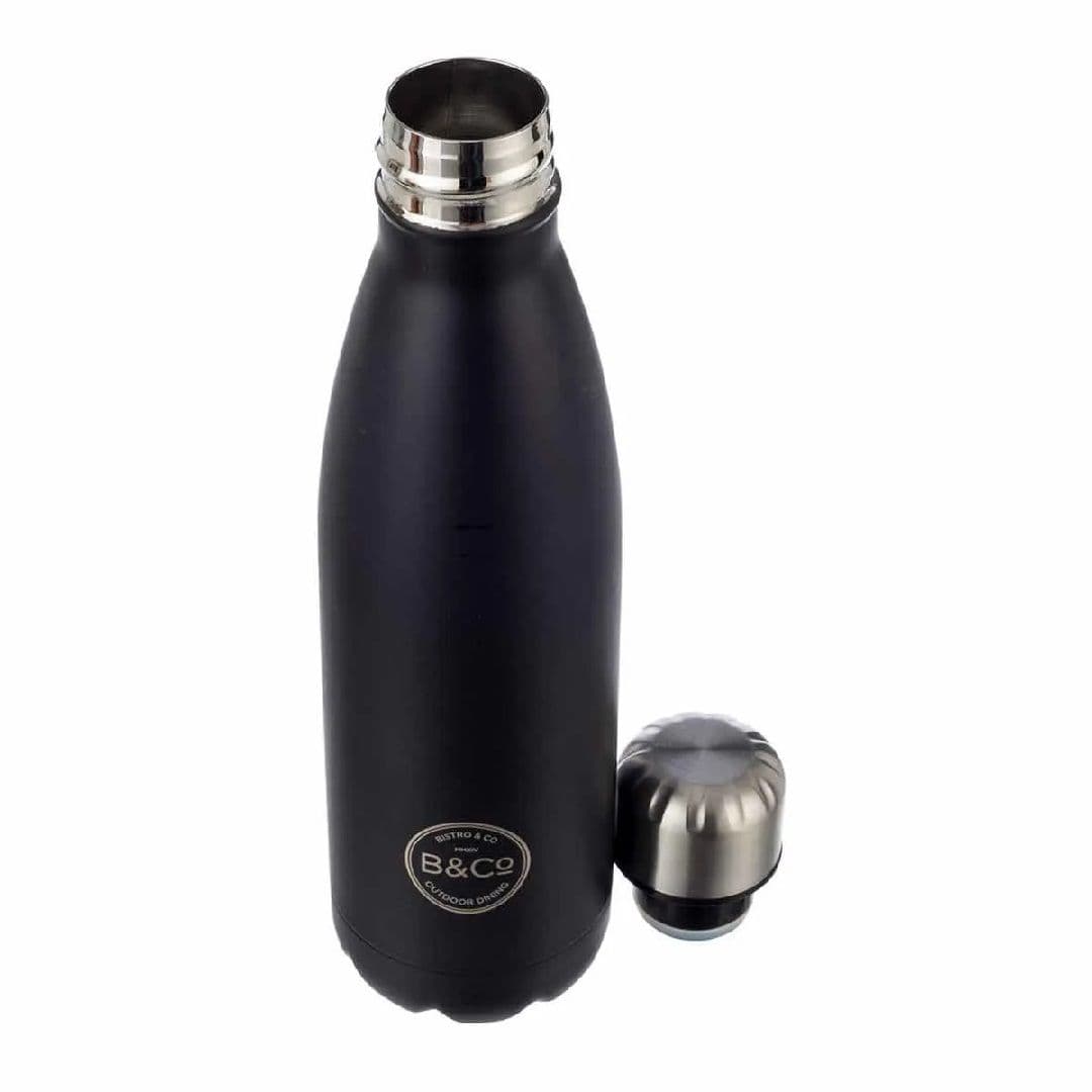 B&Co Mono Bottle Flask