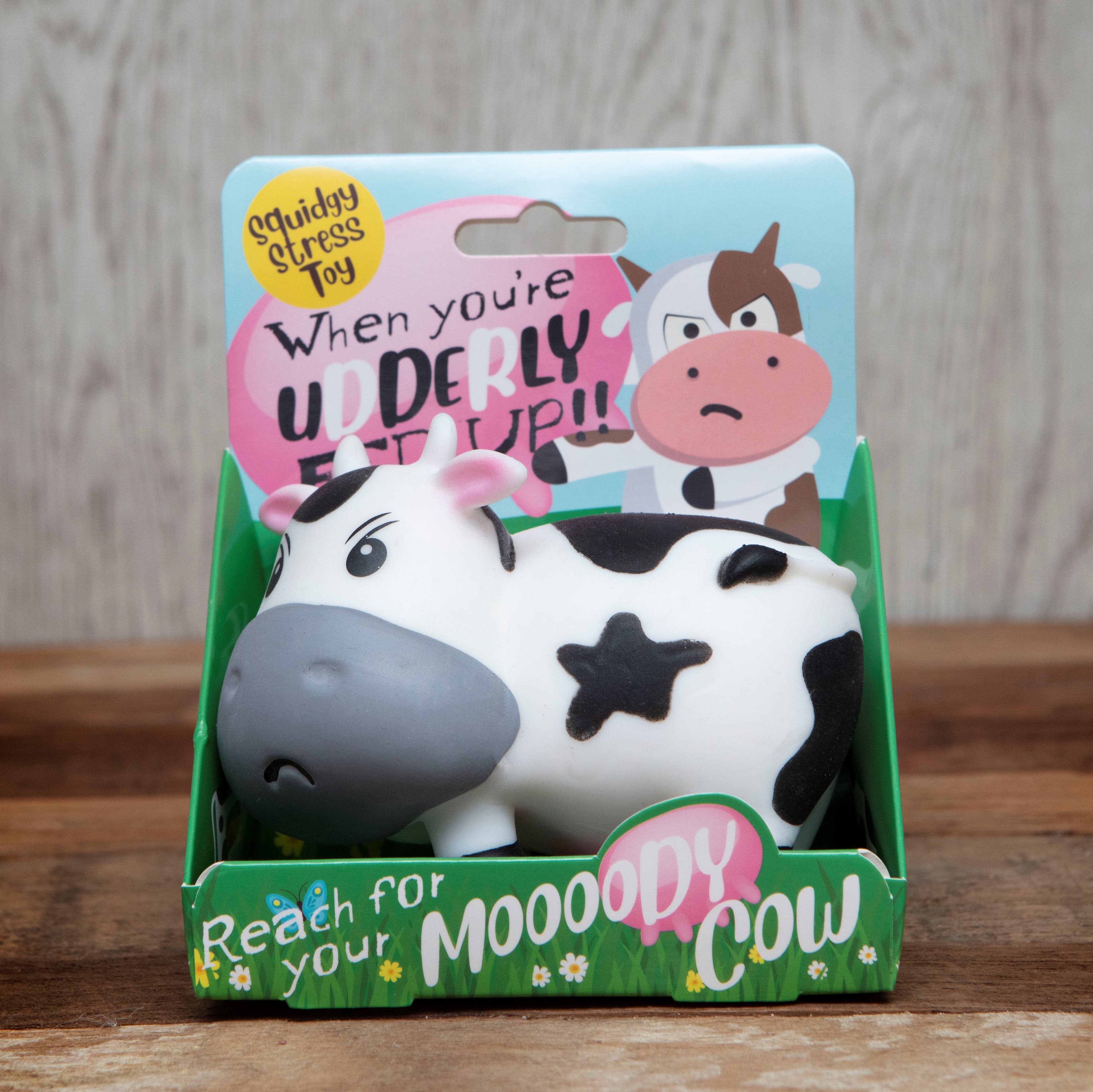'Moody Cow' Stress Toy - Fidget/Anxiety Toys