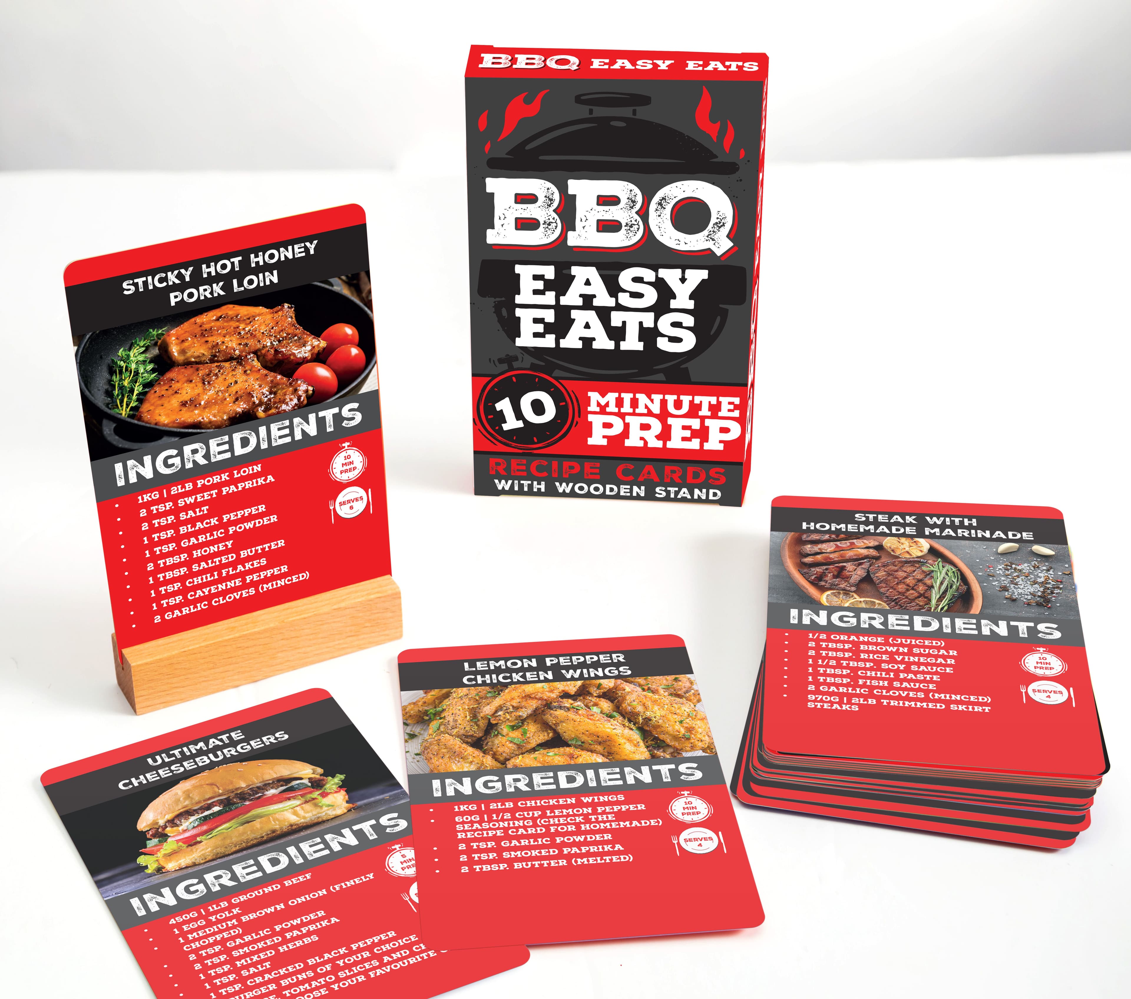 BBQ Eats Recipe Cards