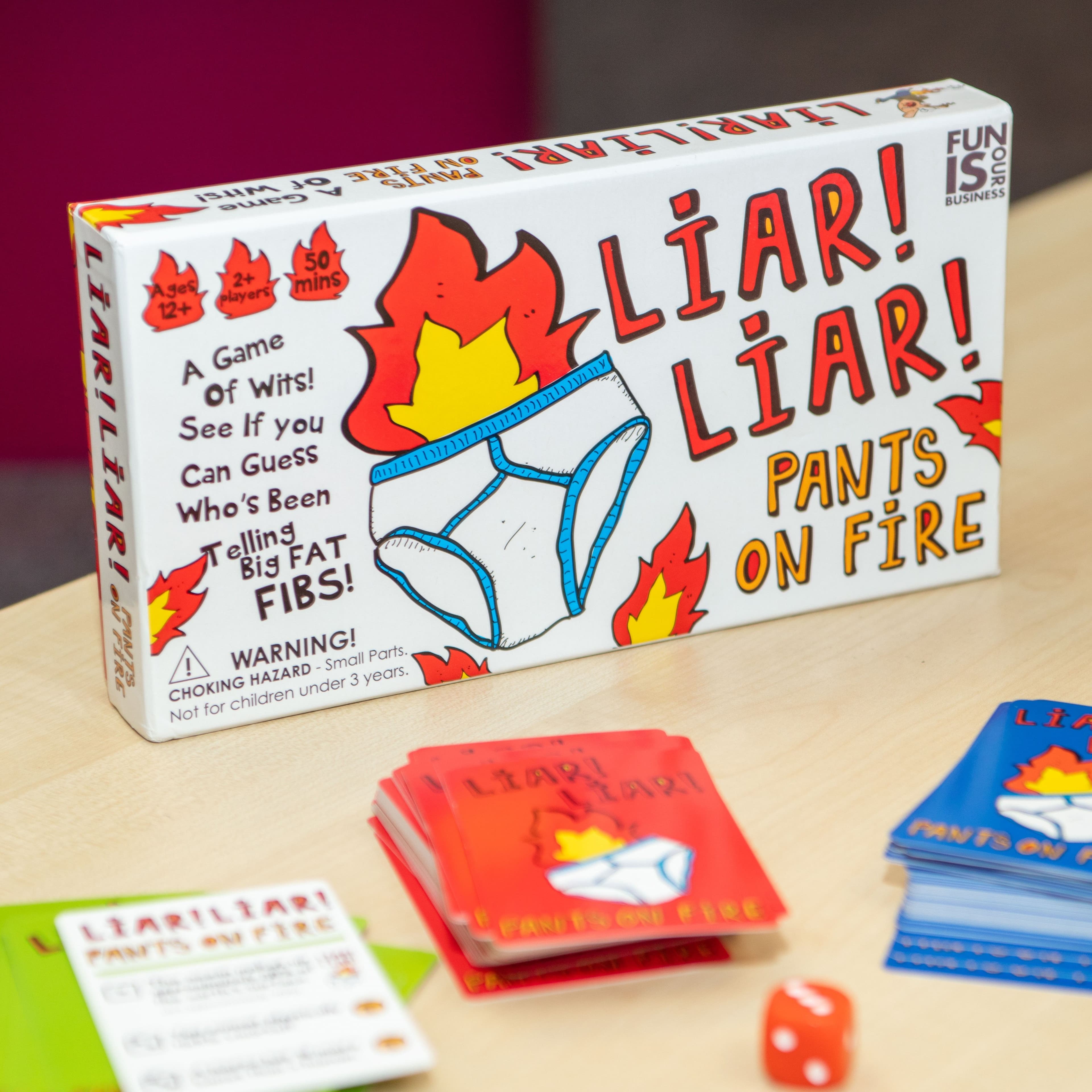 Liar Liar Pants On Fire Children's Game