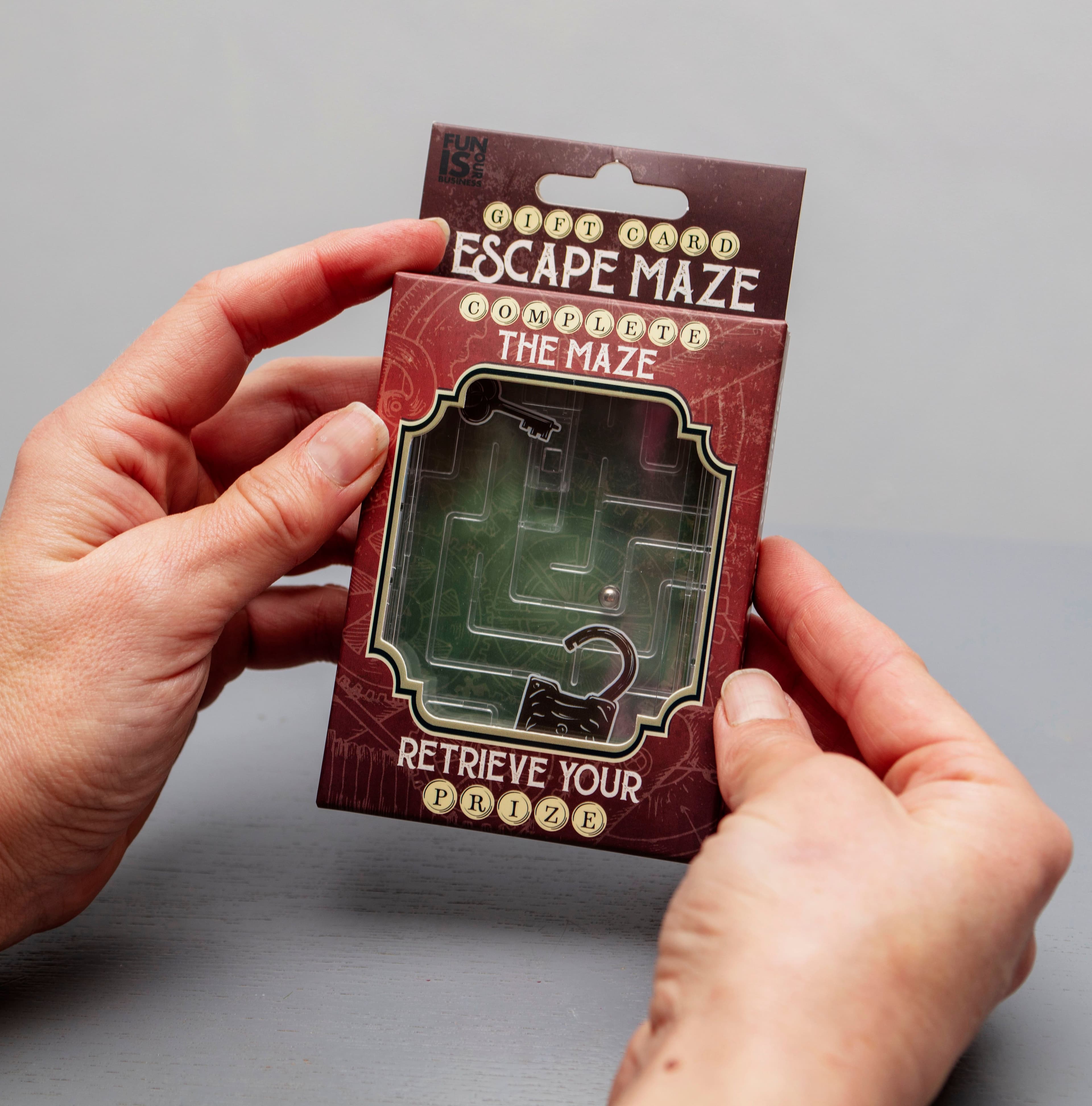 Gift Card Escape Maze