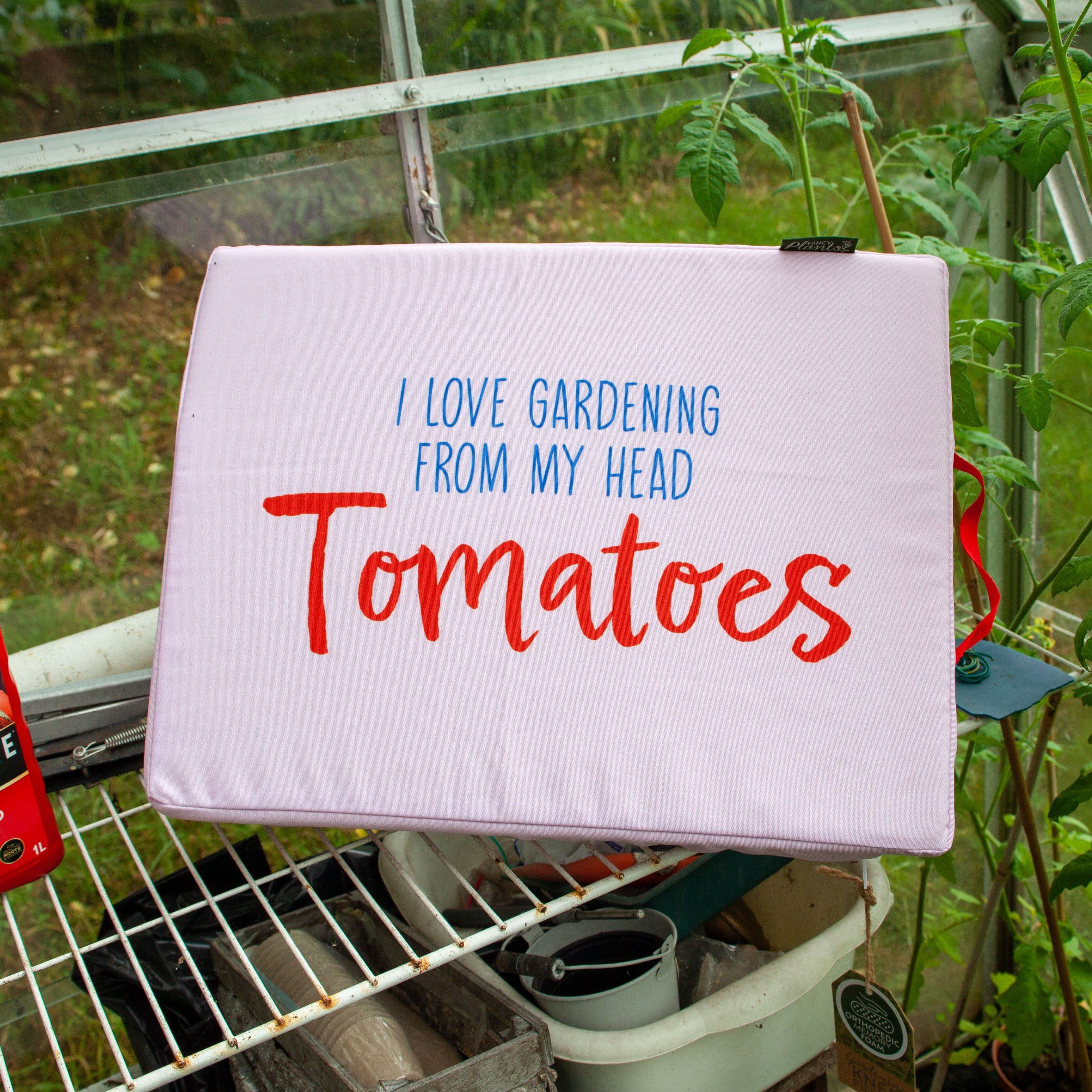 Head Tomatoes' Gardening Knee Pillow