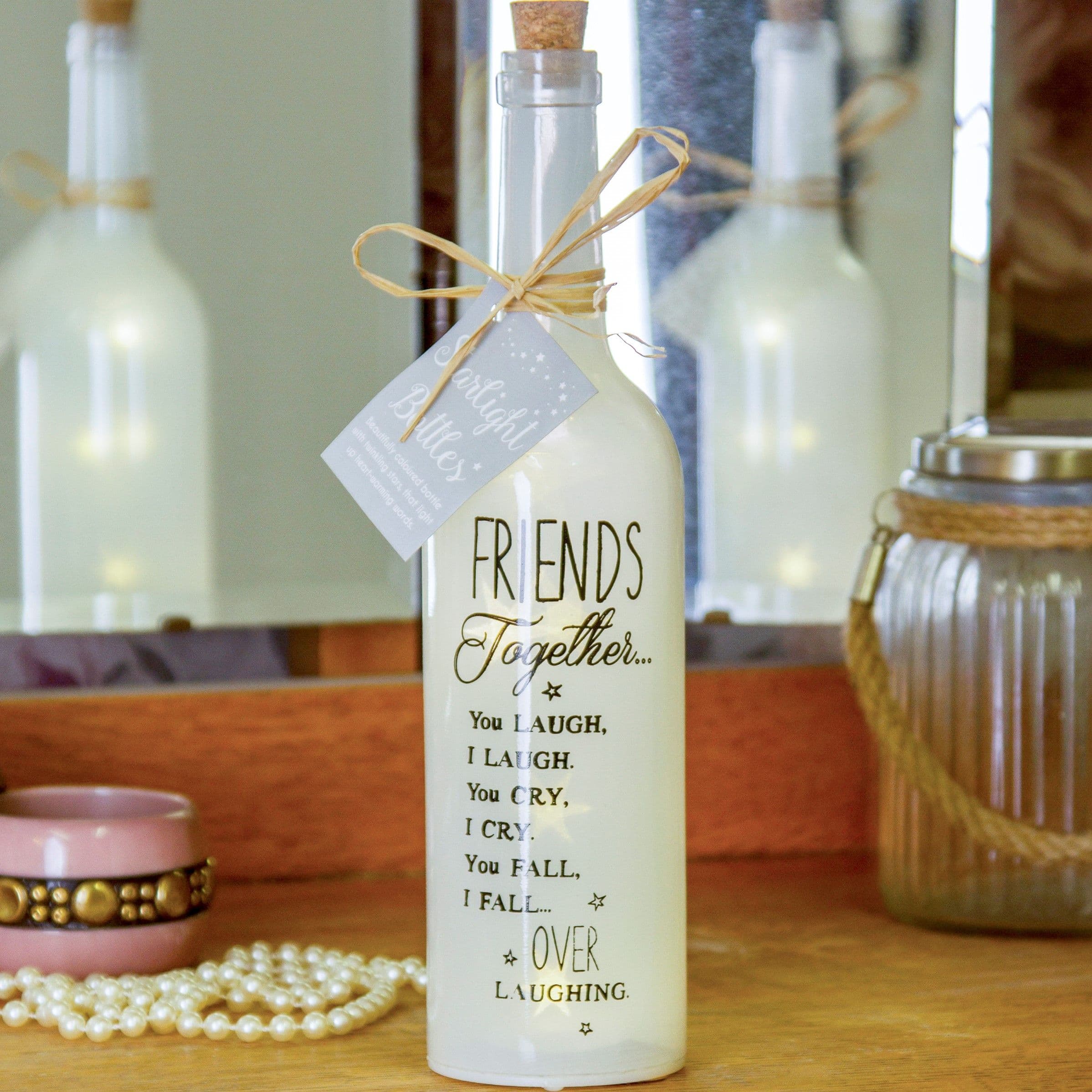Friends Together Starlight Bottle - Gift For Her