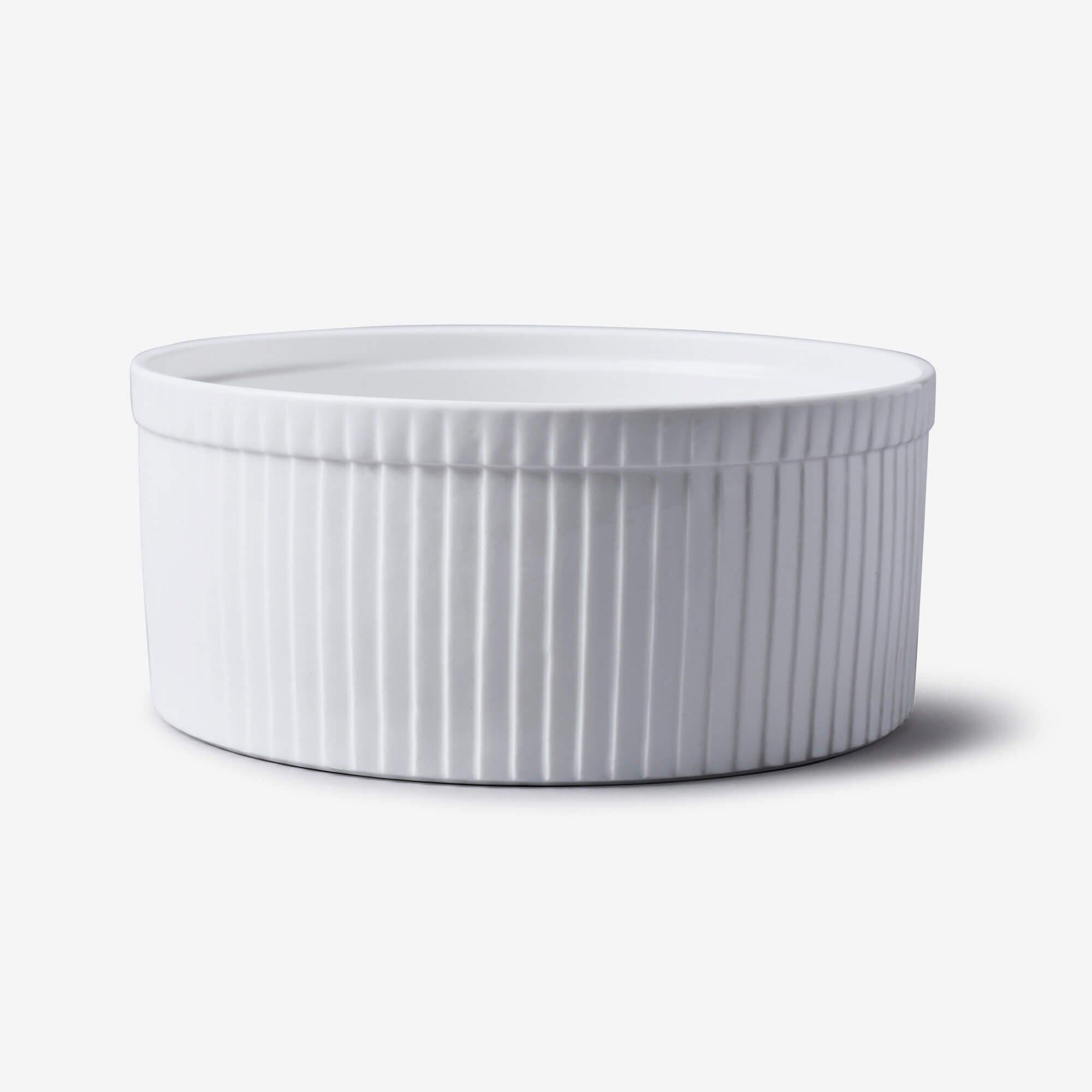 Porcelain Souffle Dish 22cm