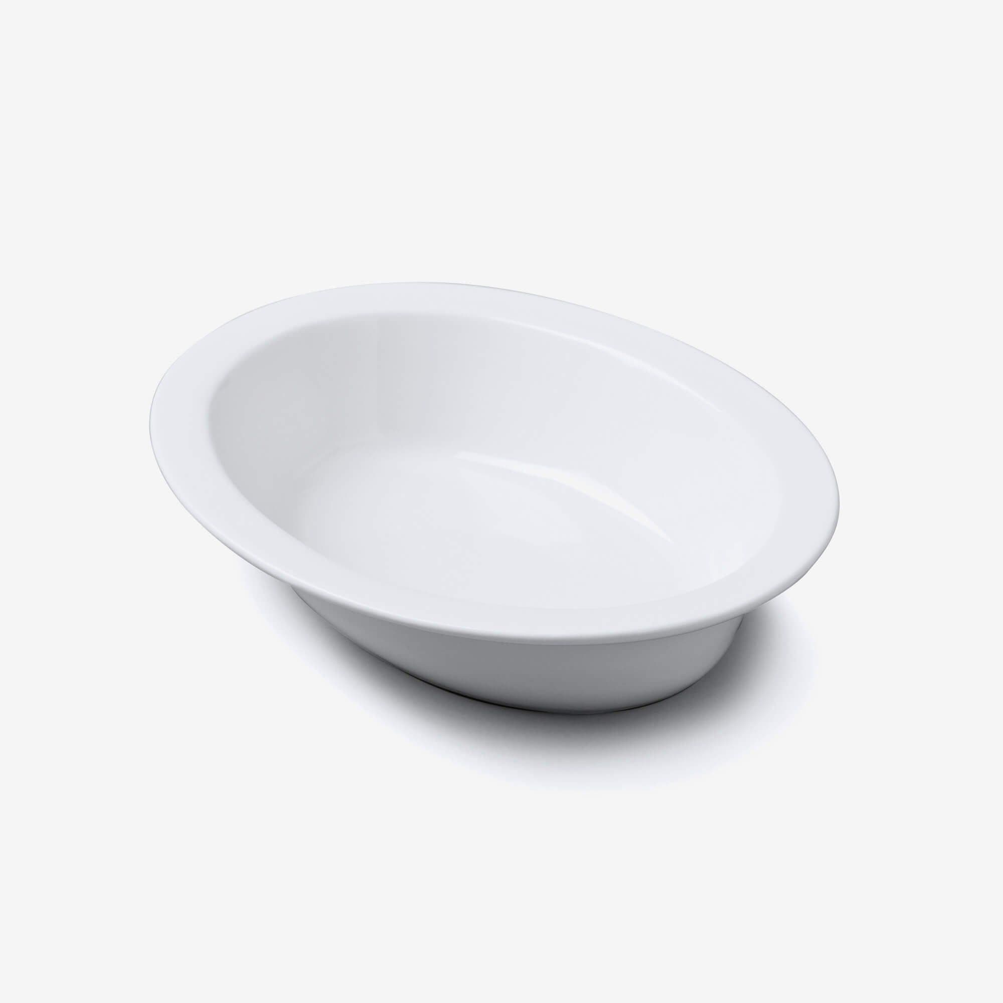 Porcelain Oval Pie Dish 24cm