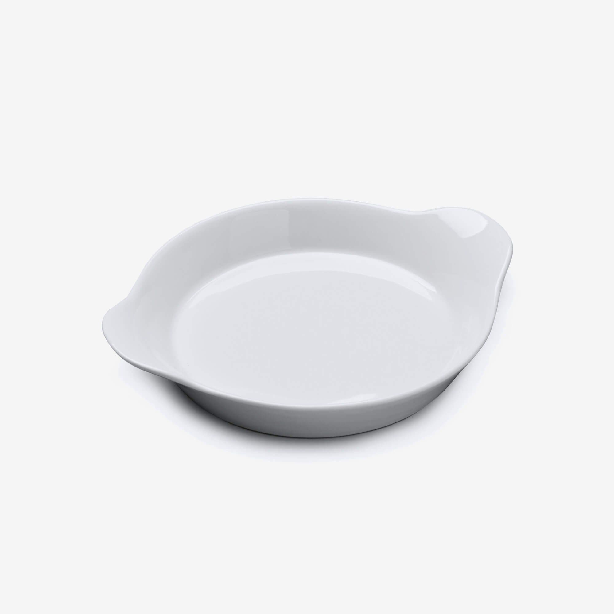 Porcelain Round Gratin Dish 13cm