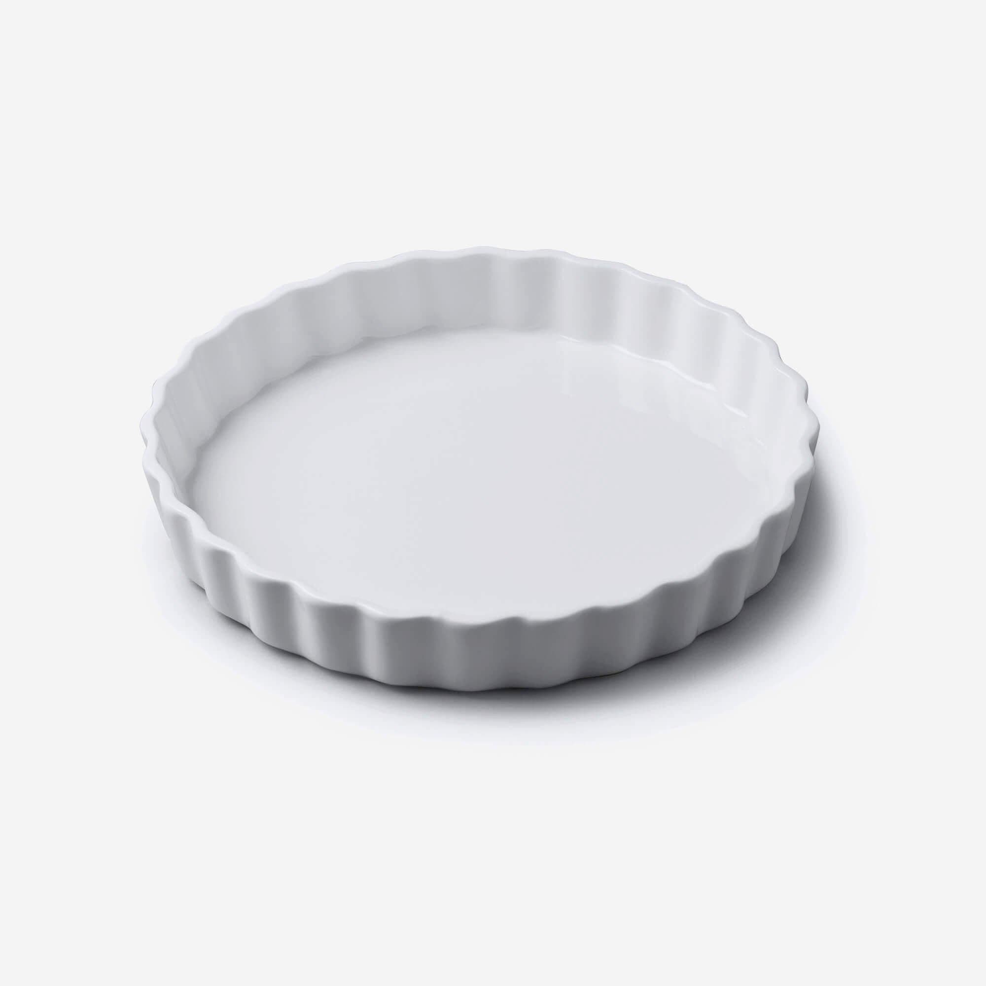 Porcelain Round Flan Dish 20cm