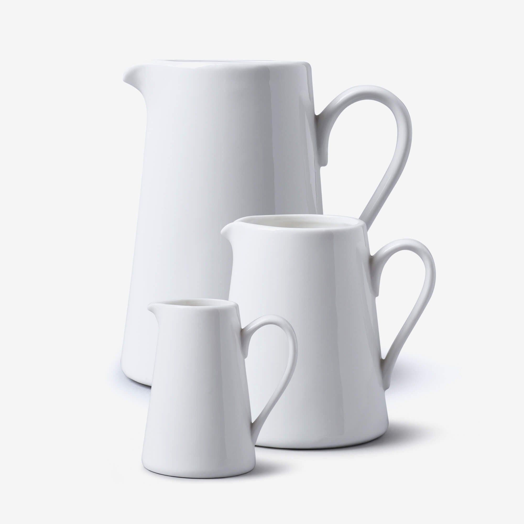 Porcelain Victorian Straight Sided Jug Set 3