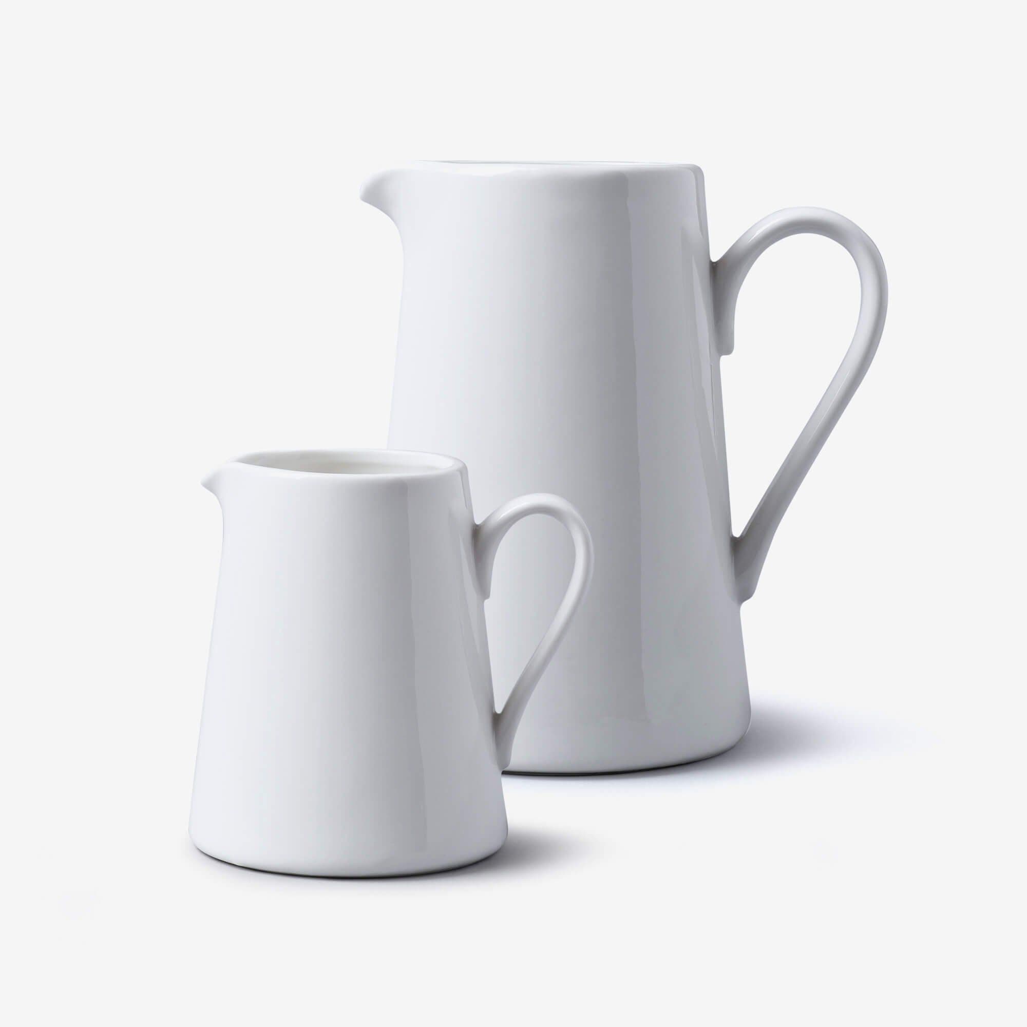 Porcelain Victorian Straight Sided Jug Set 2