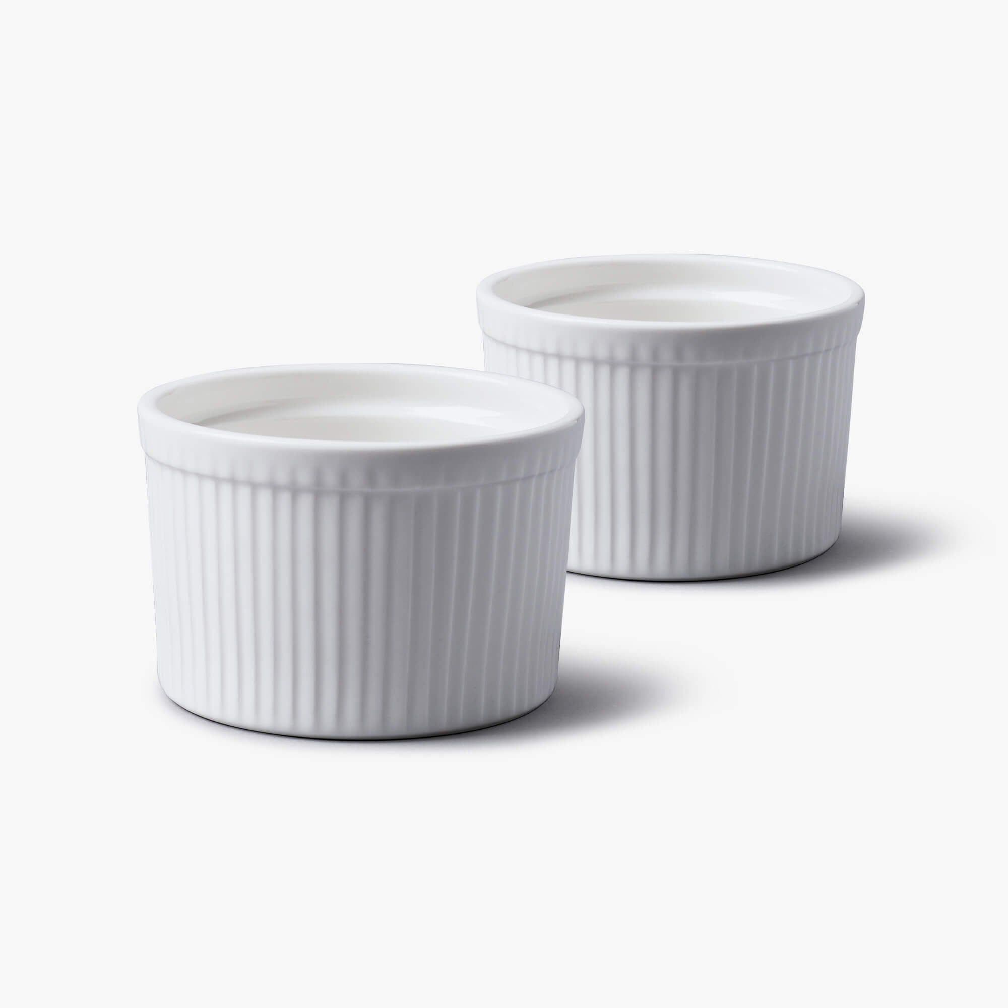 Porcelain Deep Ramekin 10cm Set 2