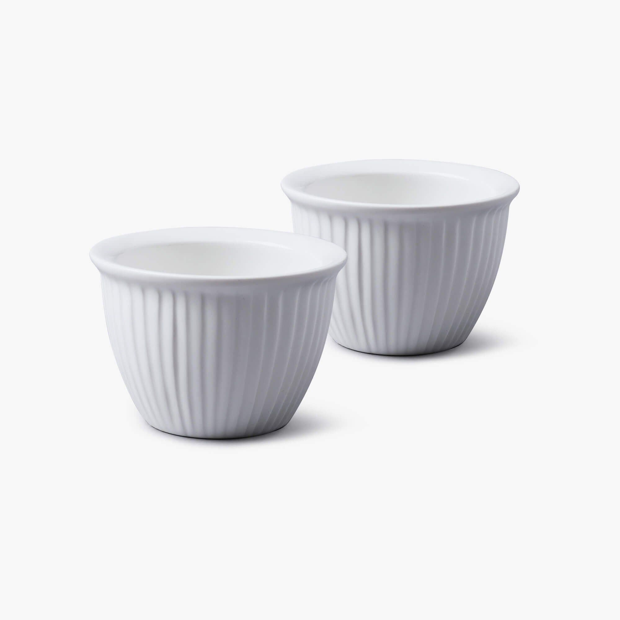 Porcelain Conical Ramekin 9cm Set 2