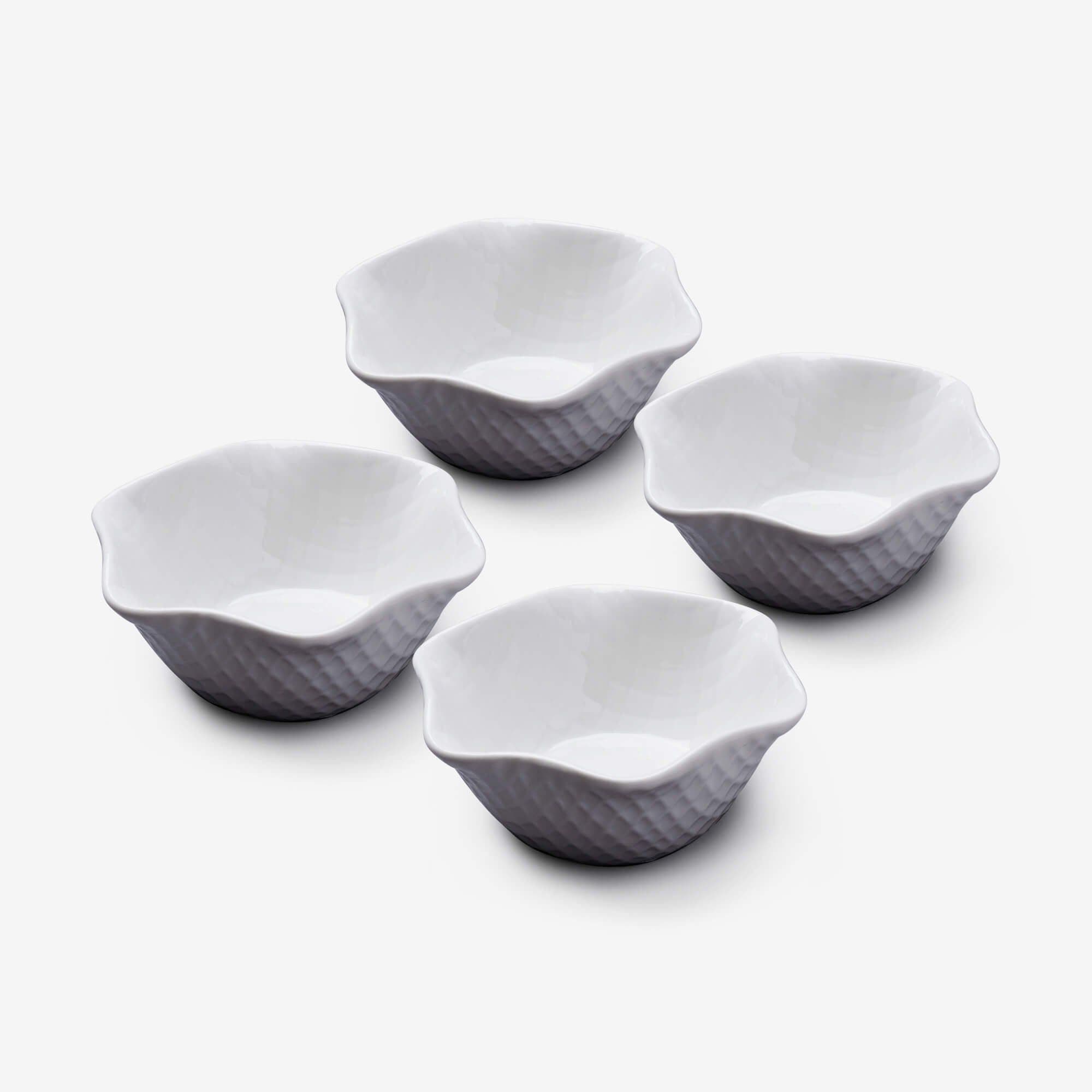 Porcelain Ice Bowl Set 4