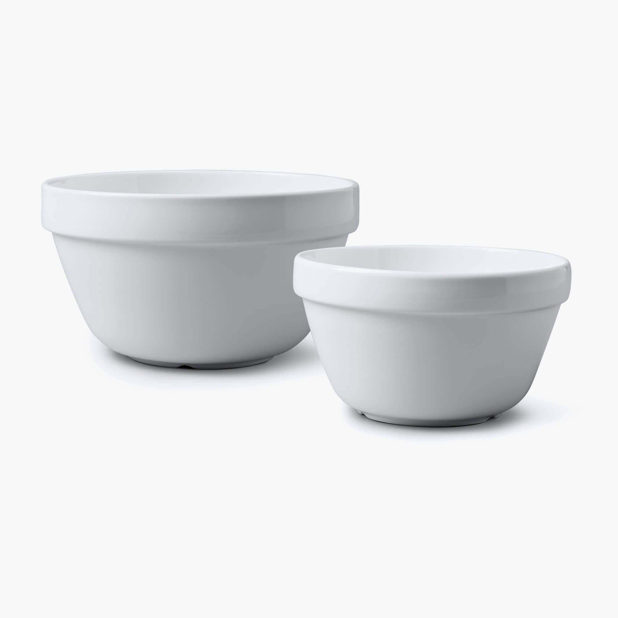 Porcelain Pudding Bowl Set 2