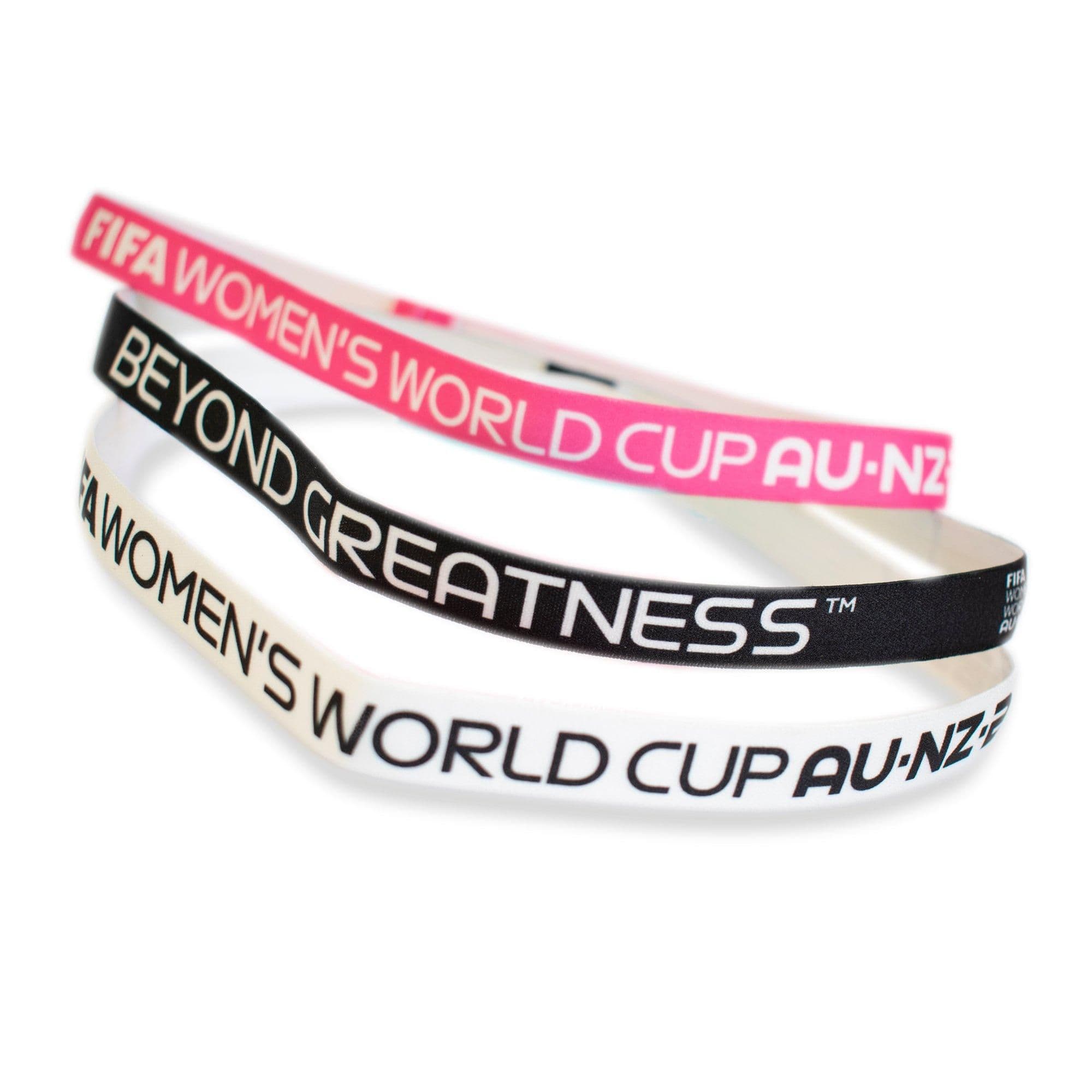 FIFA World Cup Headbands 3 Pack Suitable Sports Footbal Yoga Pilates Running Cycling