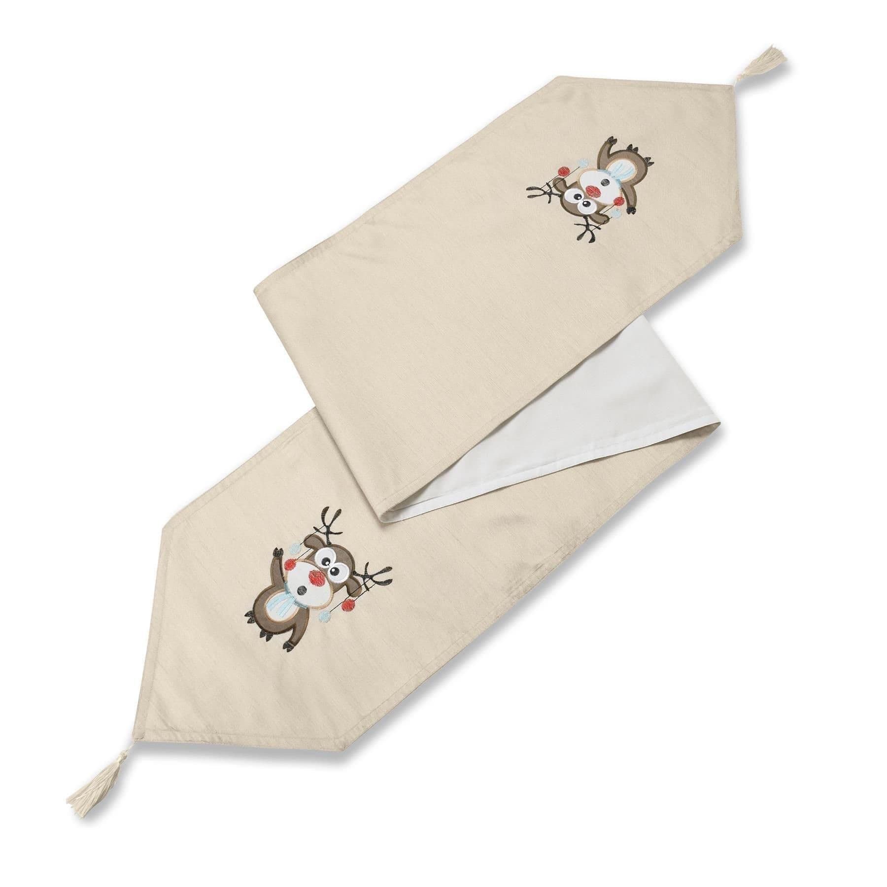 Reindeer Christmas Table Runner