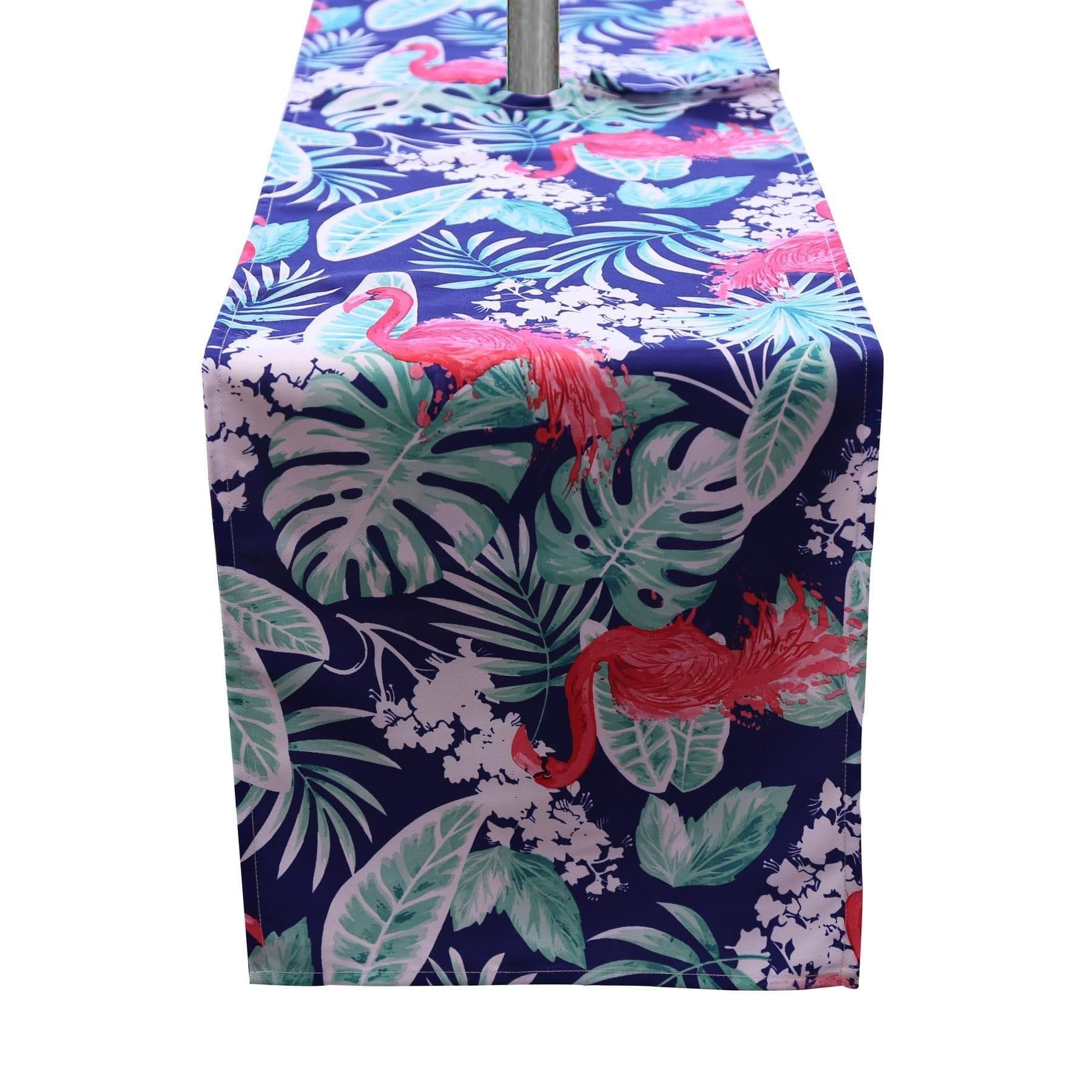 Flamingo Water Repellant Table Runner