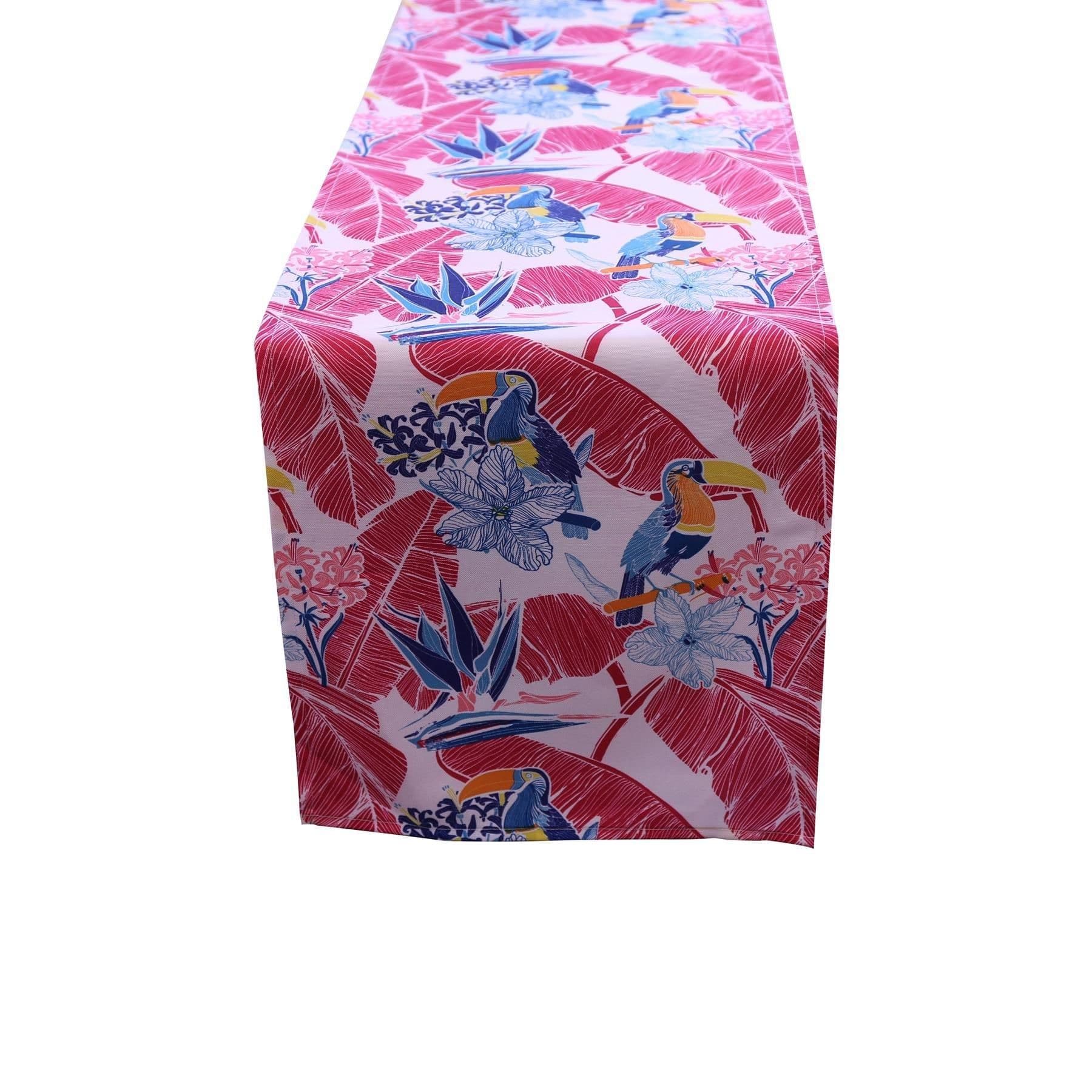 Toucan Water Repellant Table Runner