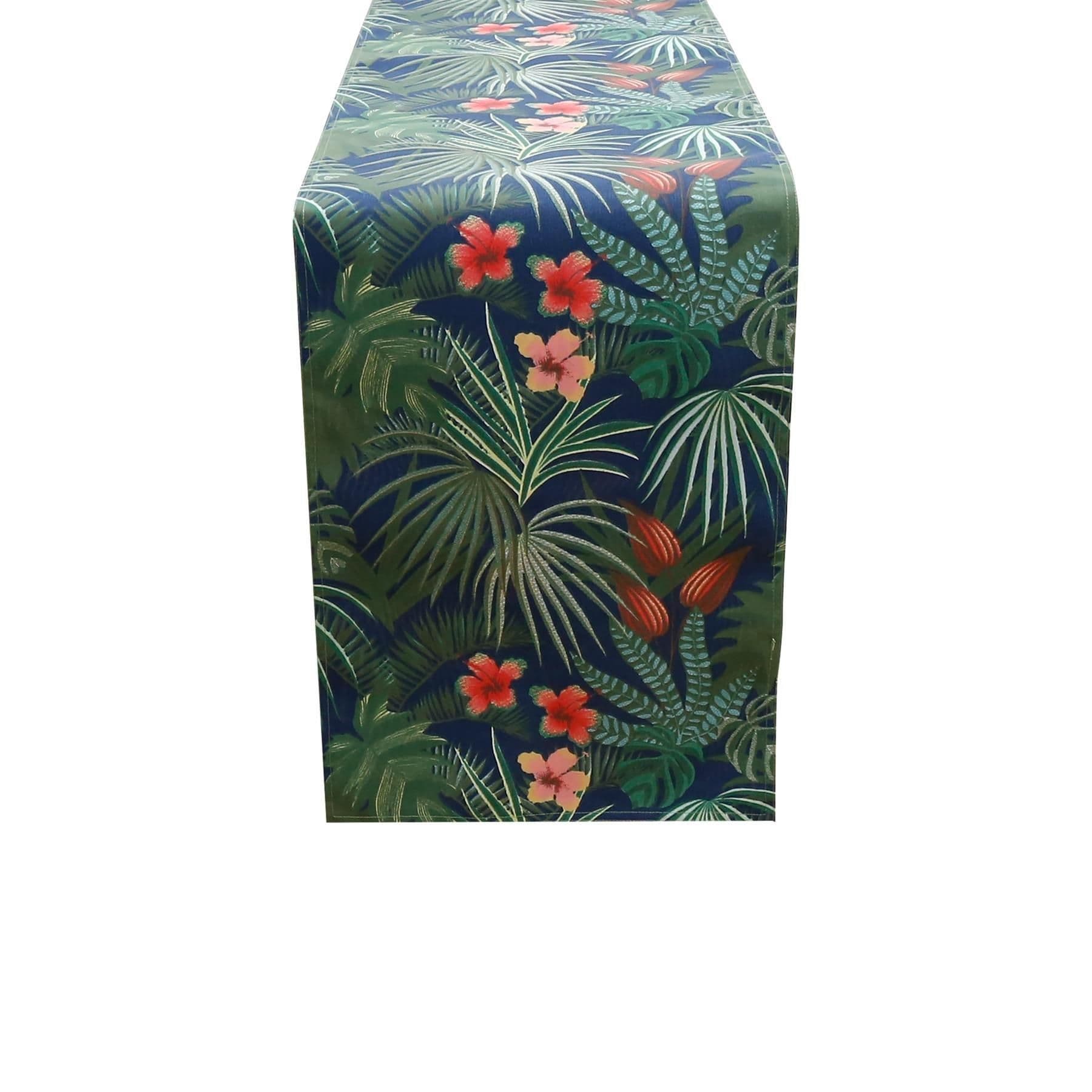 Floral Water Repellant Table Runner