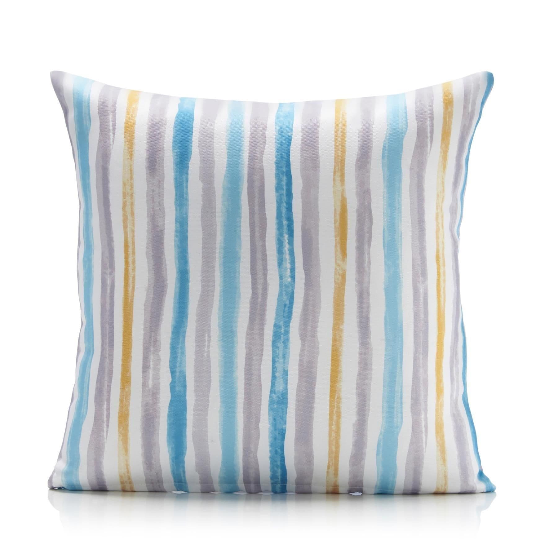Striped Outdoor Water repellant Cushion