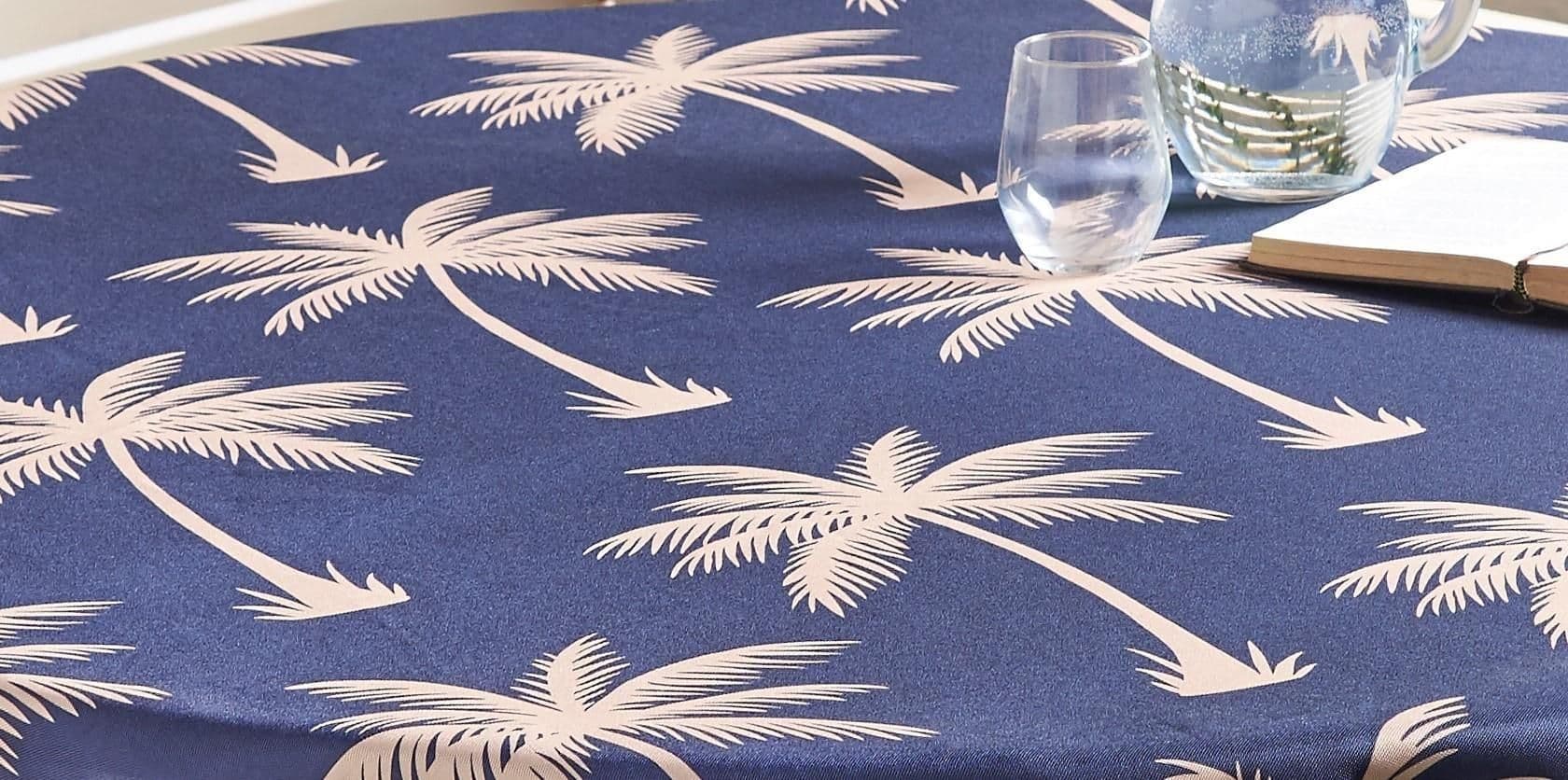 Palm Tablecloth 150cm x 215cm Oblong