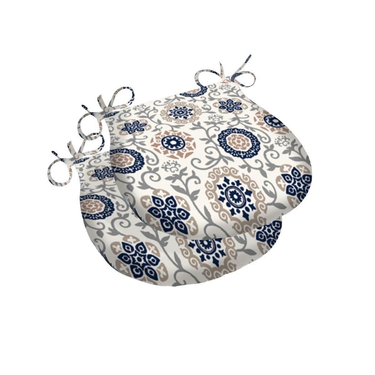 Athens D Shaped Seat Pad Pair