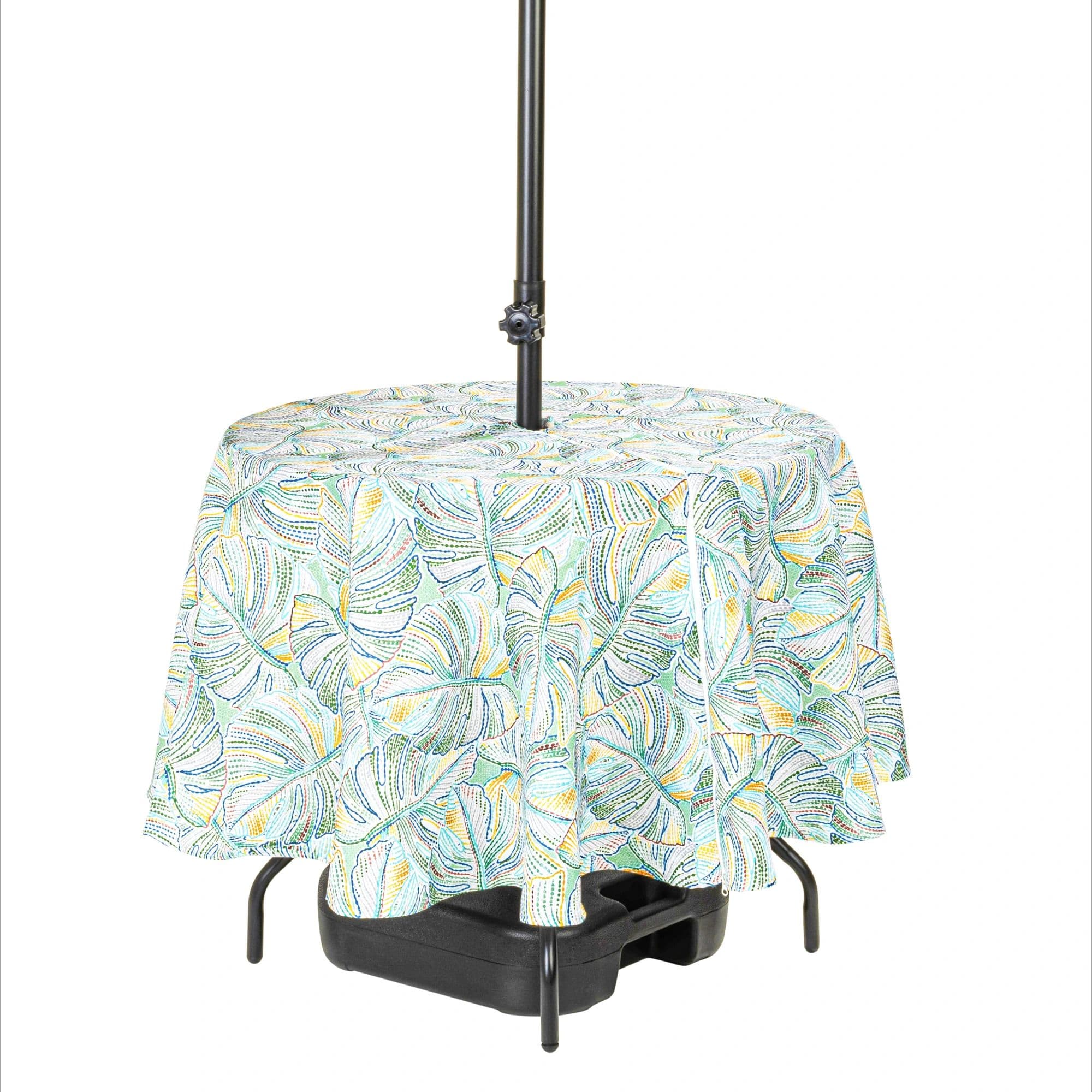 Monstera Tablecloth 180cm Diameter Round
