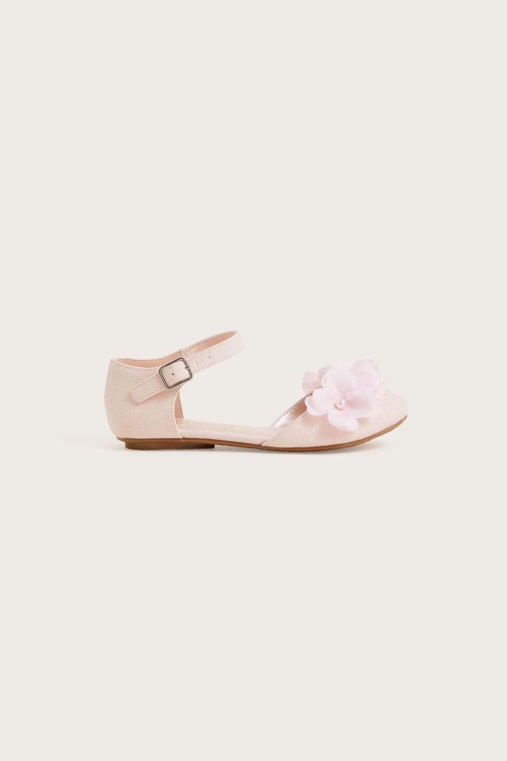 Flower Two Part Ballerina Flats