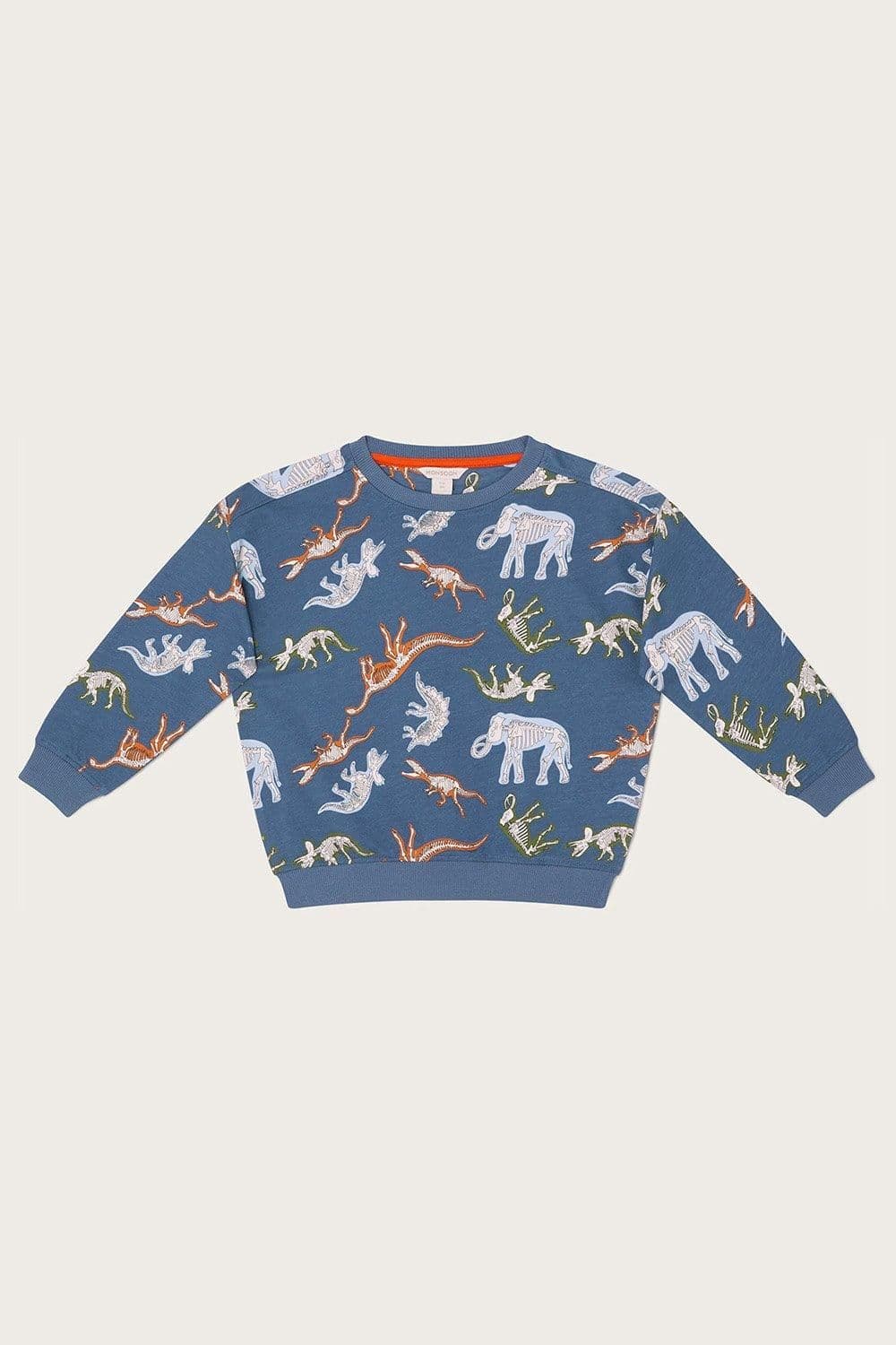 Glow Dark Dinosaur Print Sweatshirt