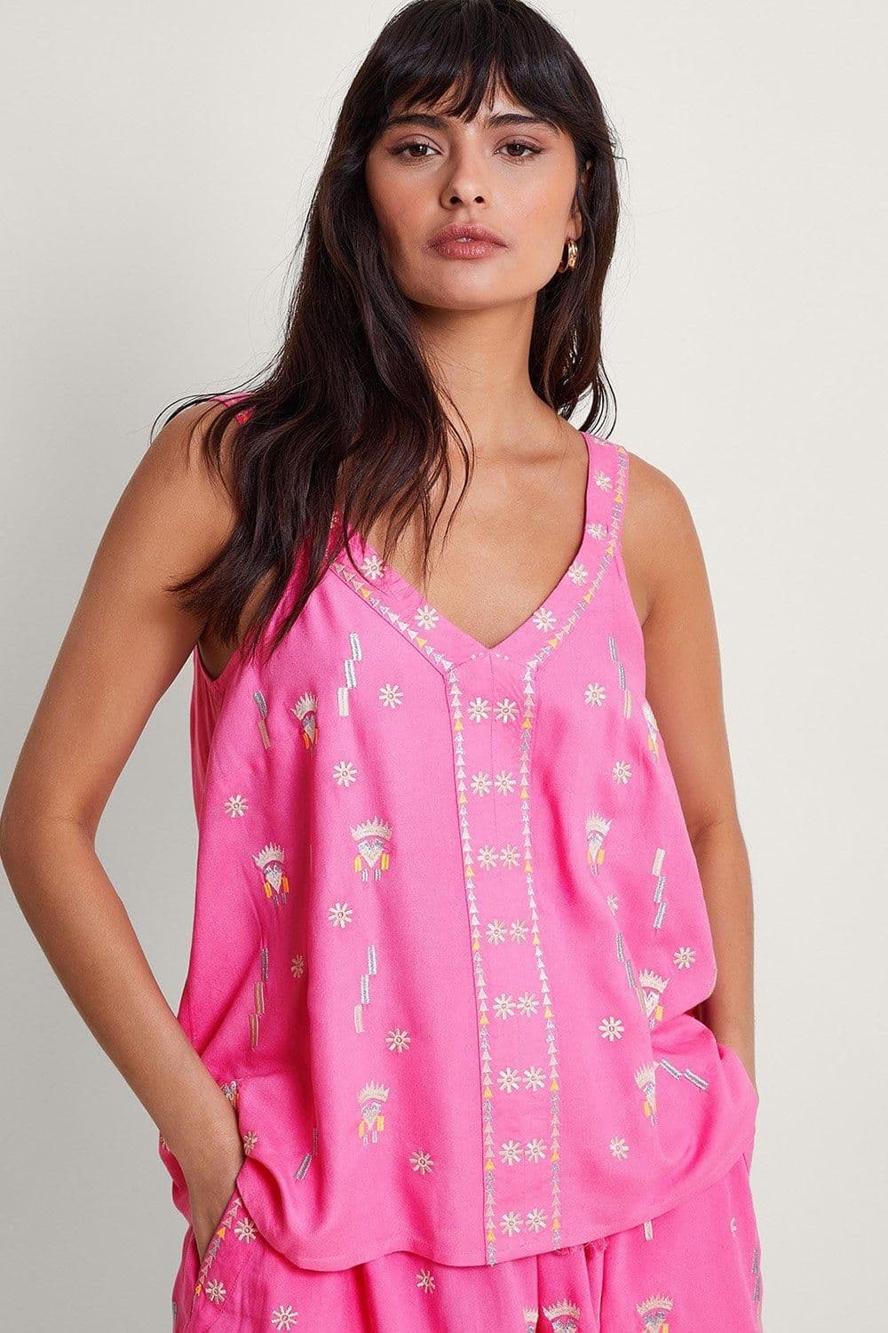 Kiran Embroidered Cami