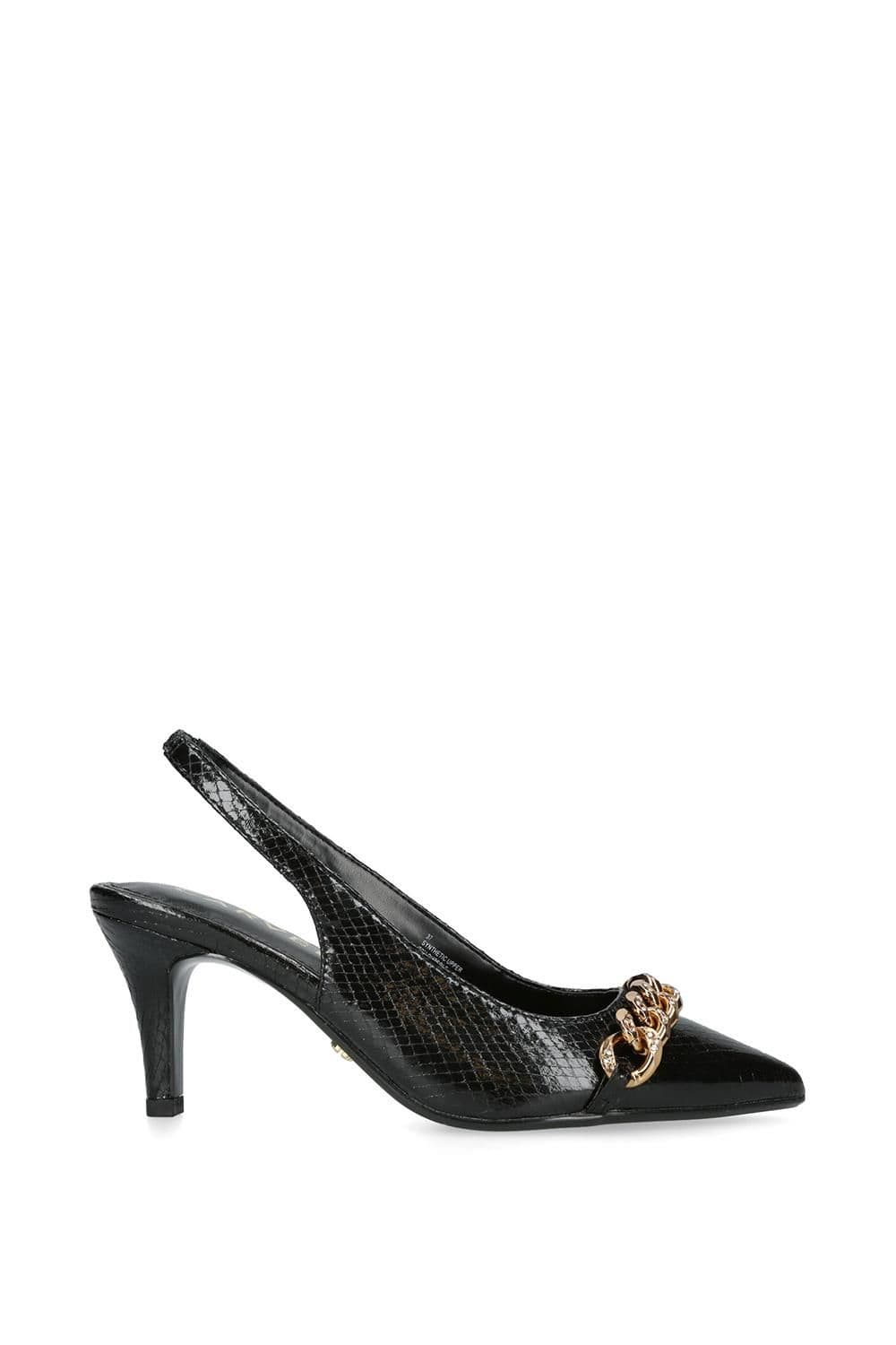'Flute Chain Sling'  Heels