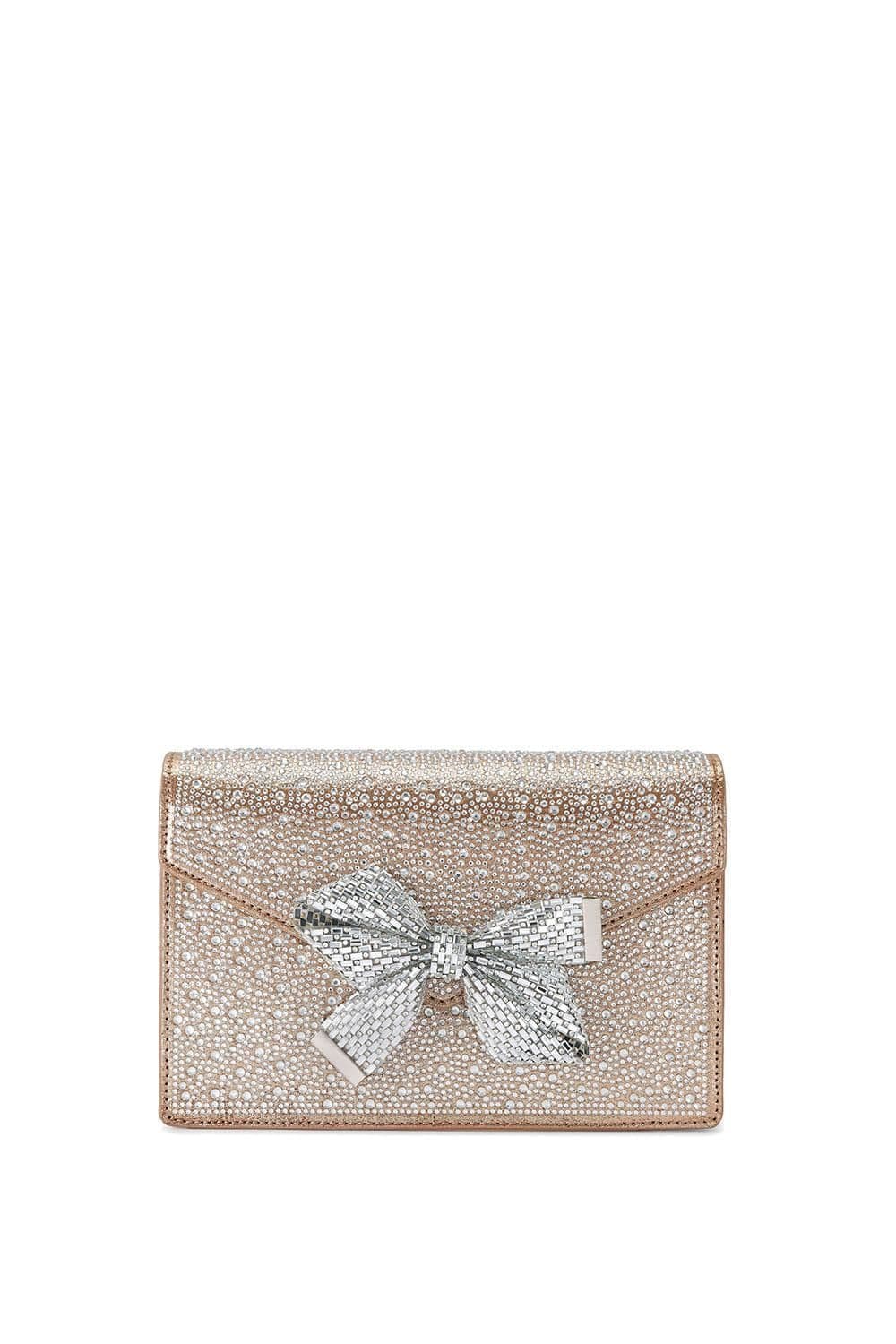 'Regal Bow' Suedette Bag