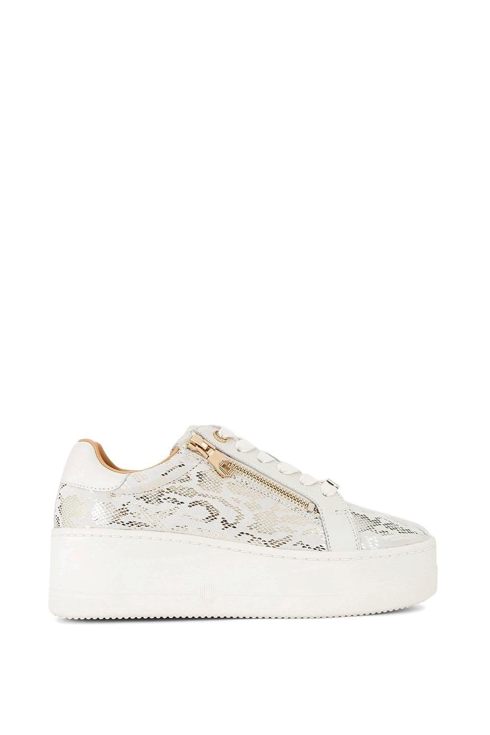 'Connected Zip' Suede Trainers