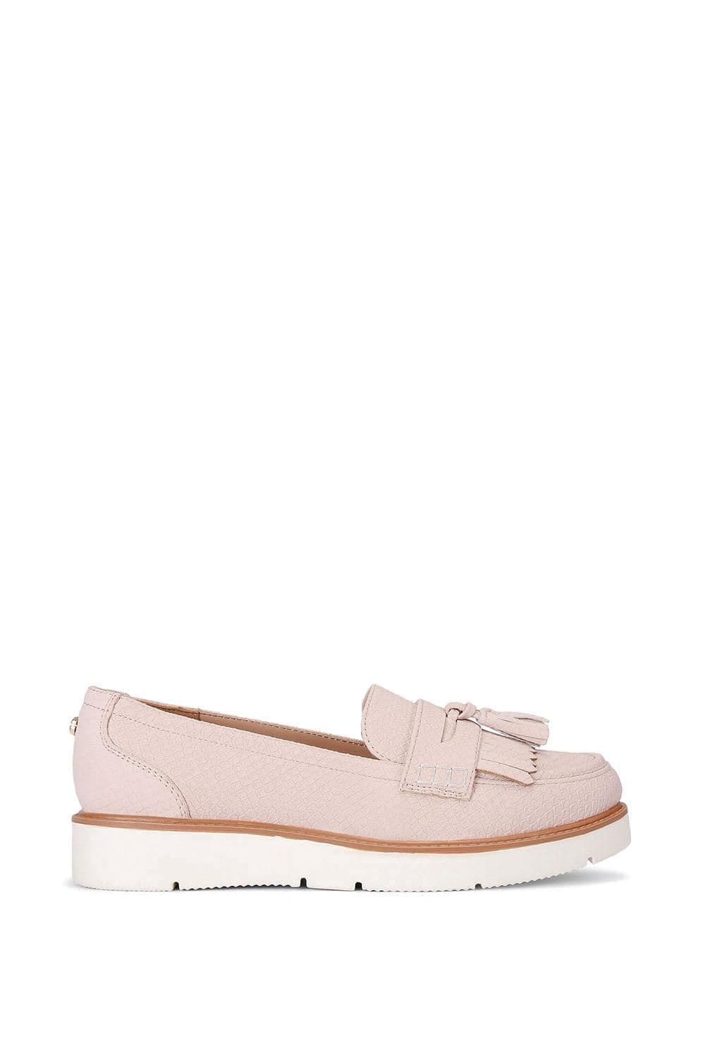 Carvela Women's 'Sky Tassel' Fabric Flats in Pink | Size: 3