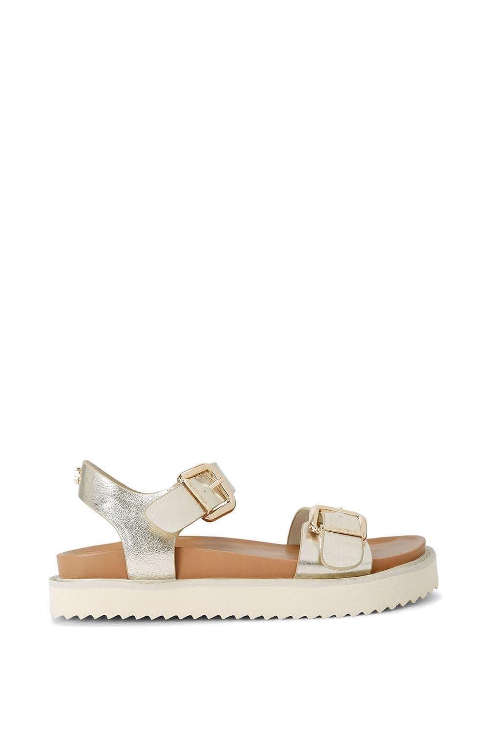 Carvela Women's 'Lenora Sandal' Sandals in Gold | Size: 3